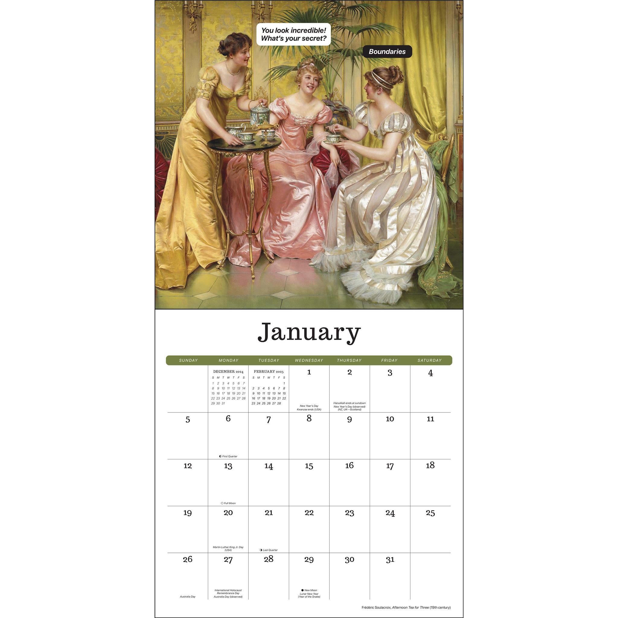 Punk History Wall 2025 Calendar - Online Exclusive