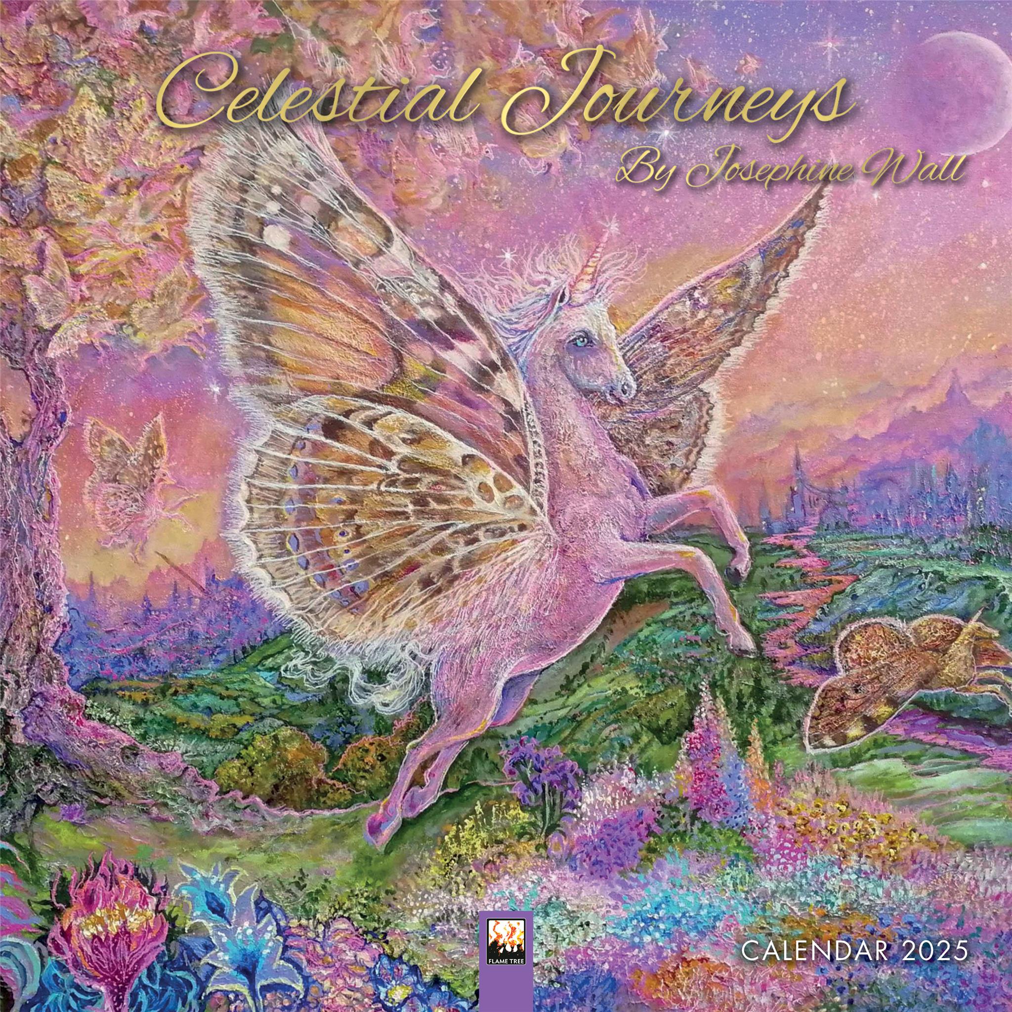 Celestial Journeys By Josephine Wall 2025 Calendar