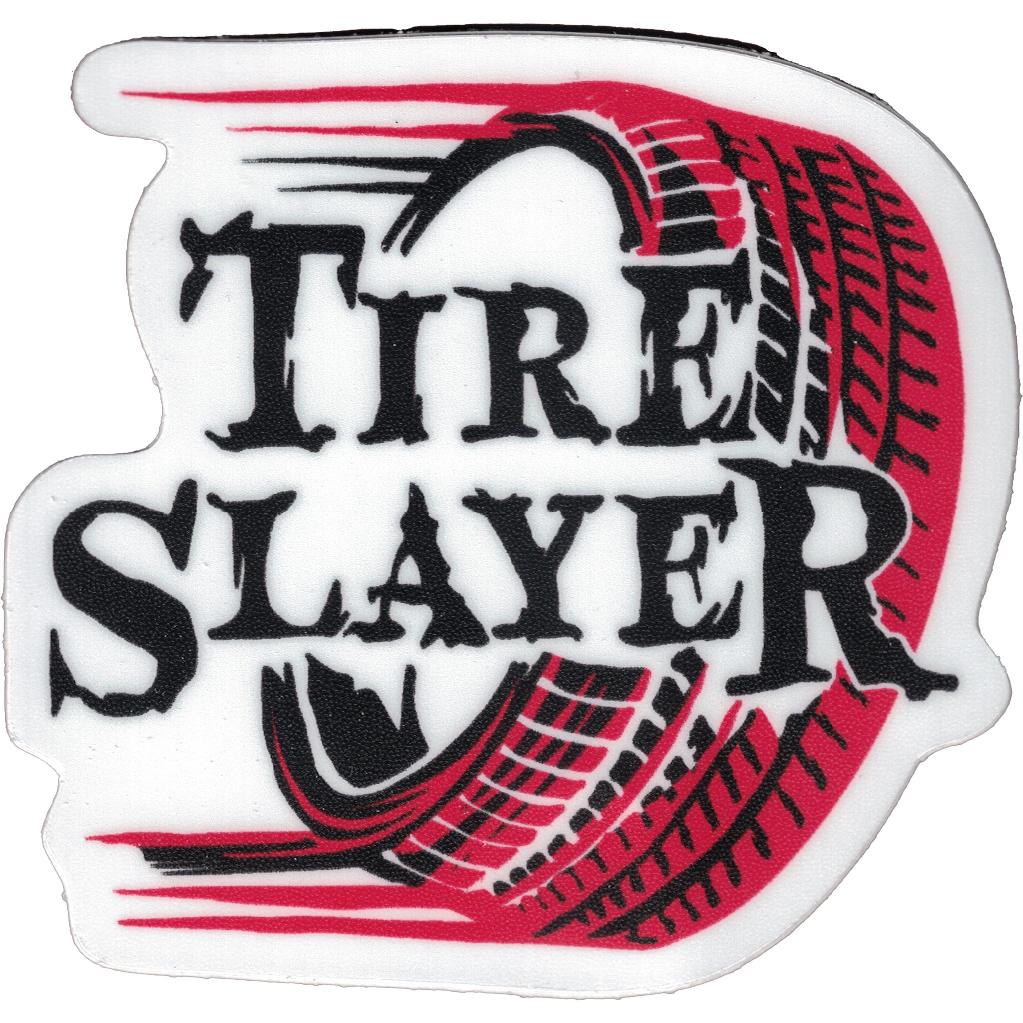 Tire Slayer Vinyl Sticker