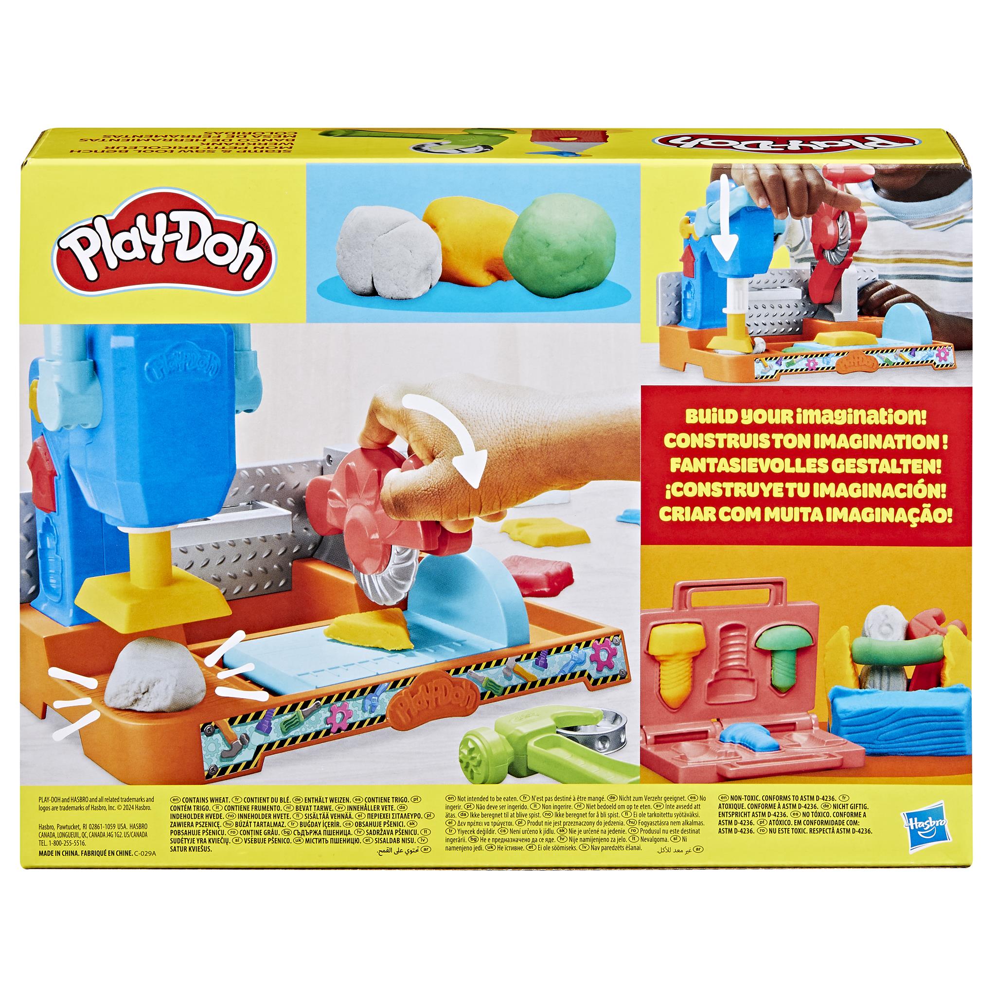 Stamp N Saw Workbench Play Doh