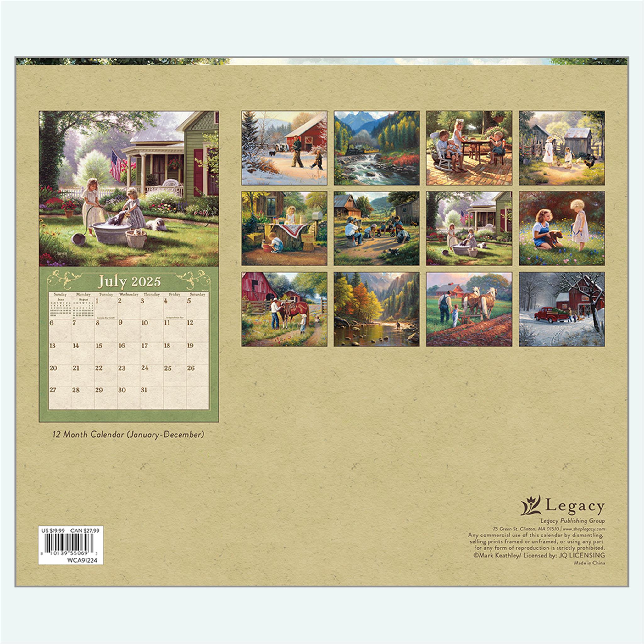 Hometown Wall 2025 Calendar - Online Exclusive