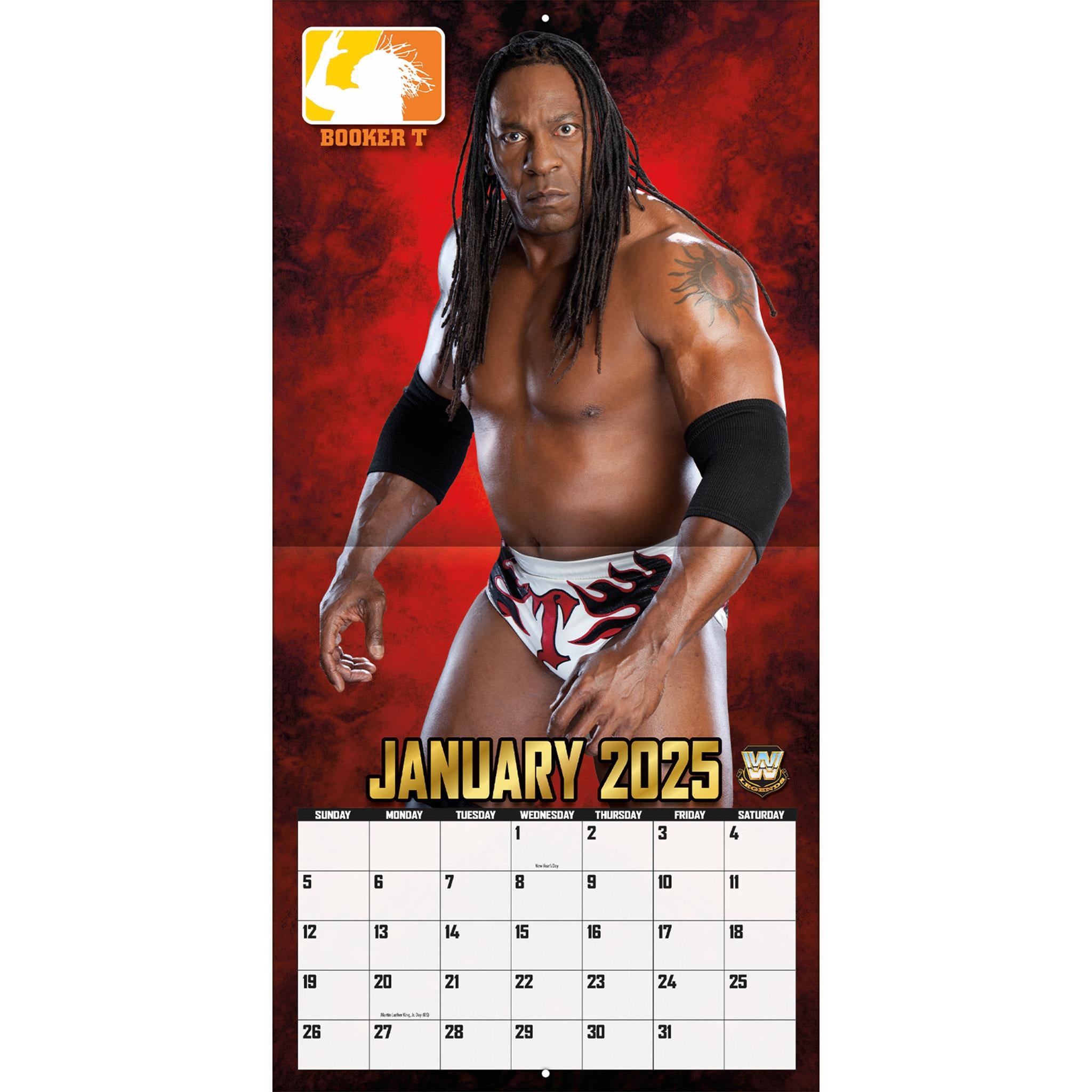 WWE Legends Wall 2025 Calendar - Online Exclusive