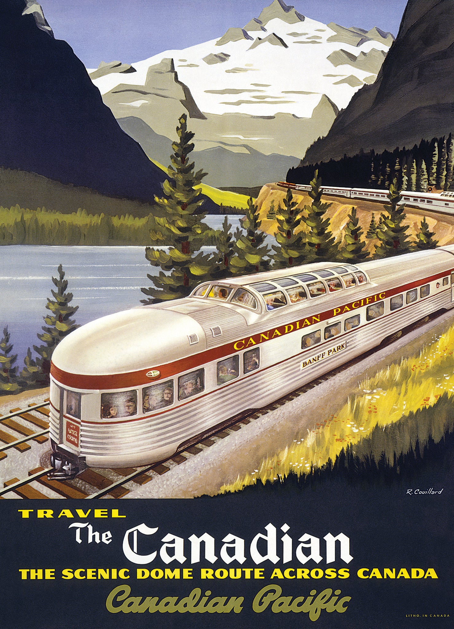 The Canadian Canadian Pacific Rail 1000 Piece Puzzle - Online Exclusive