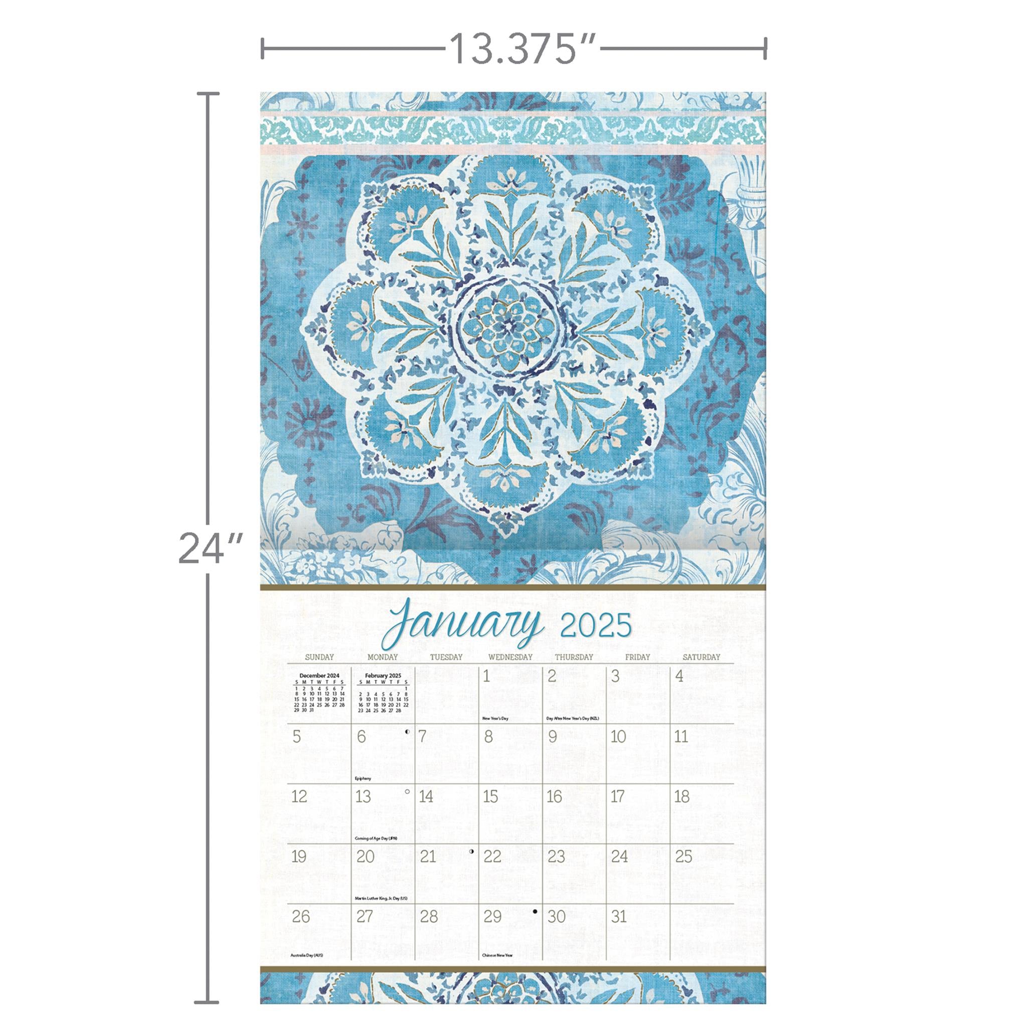 Patina Vie Wall 2025 Calendar - Online Exclusive