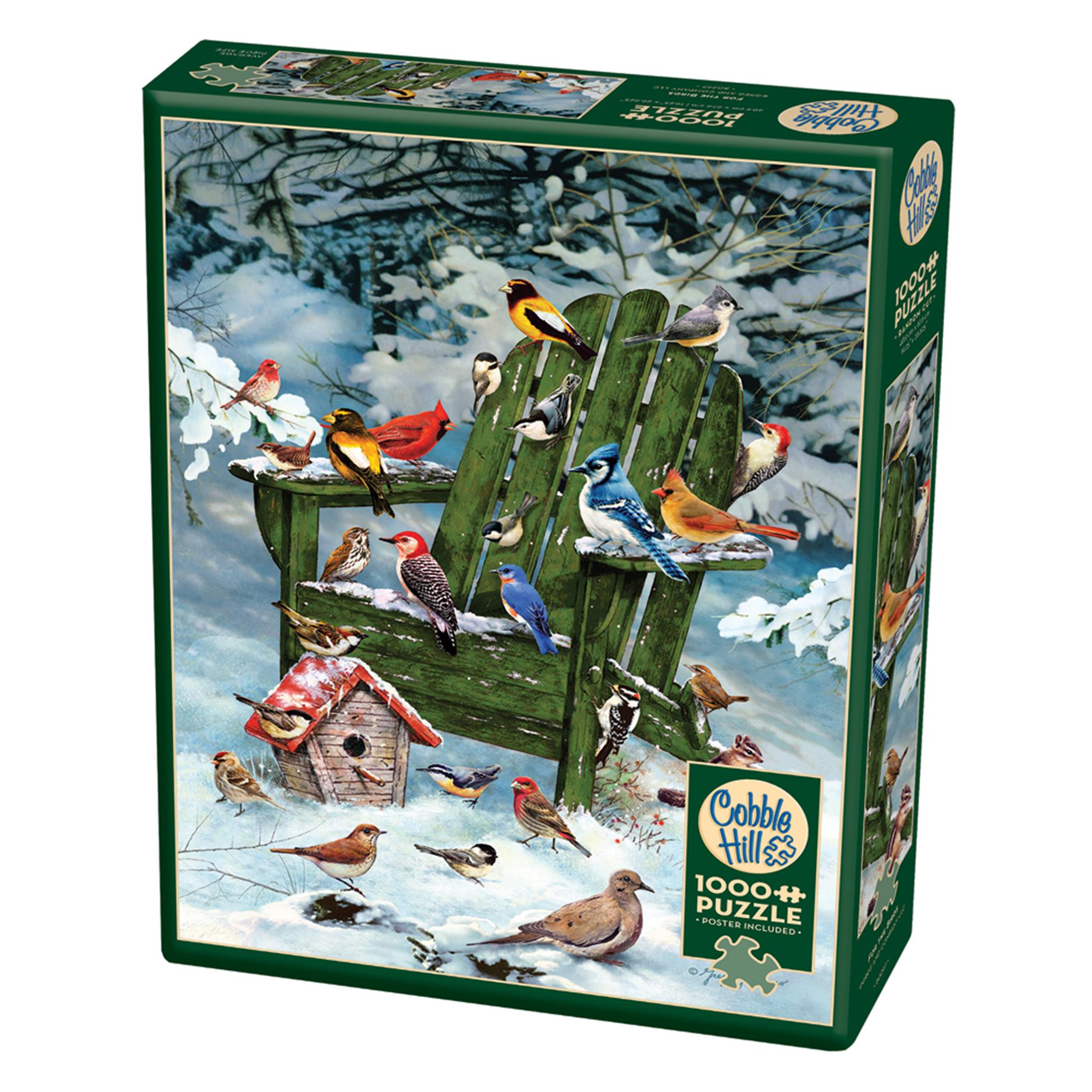 For The Birds Animal 1000 Piece Puzzle - Calendar Club Exclusive