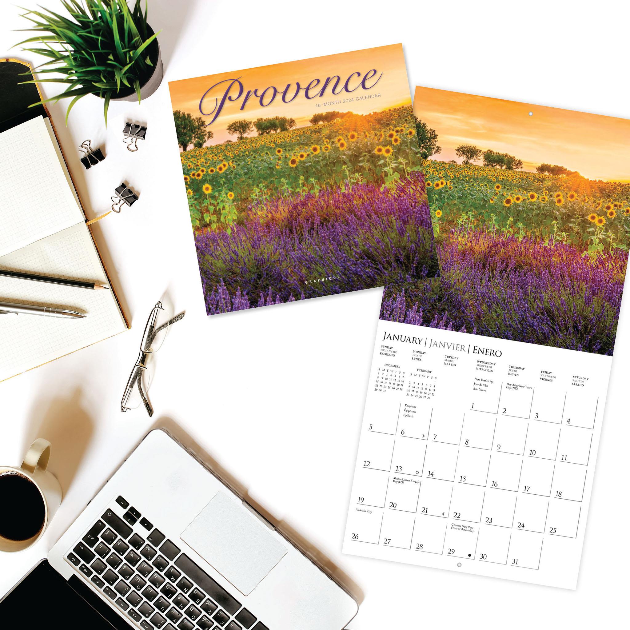 Provence Mini 2025 Calendar - Online Exclusive