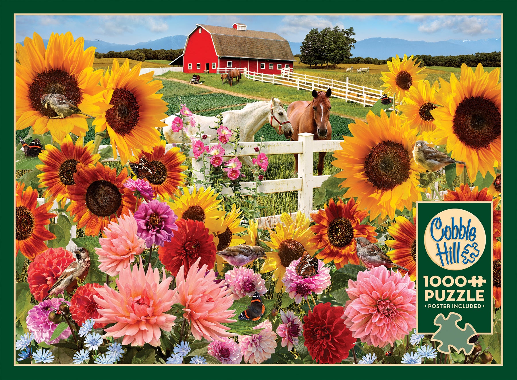 Sunflower Farm 1000 Piece Puzzle