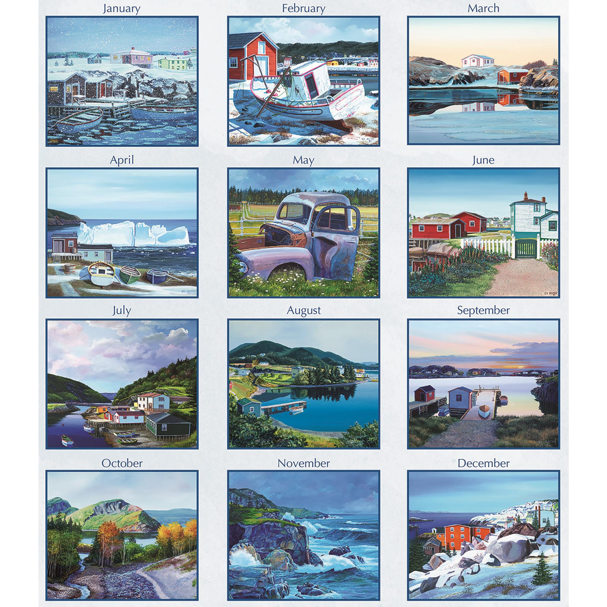 Newfoundland Mini 2025 Calendar - Online Exclusive