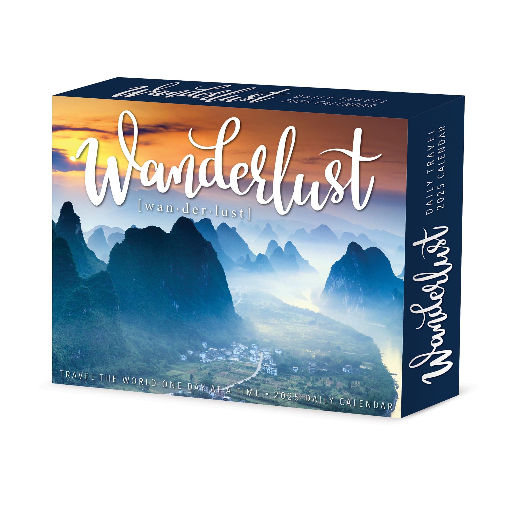 Wanderlust Box 2025 Calendar - Online Exclusive