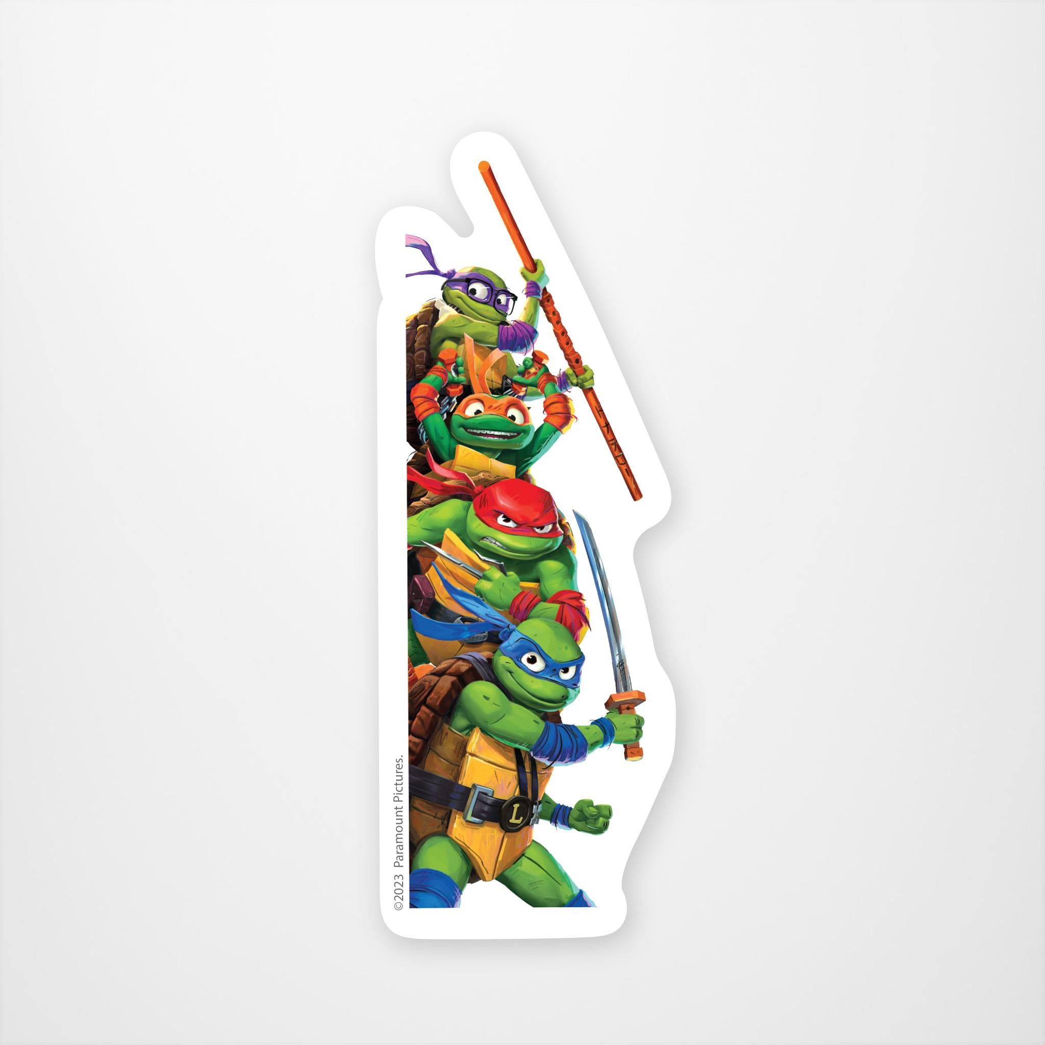 TMNT M1 Group Vinyl Sticker - FINAL SALE