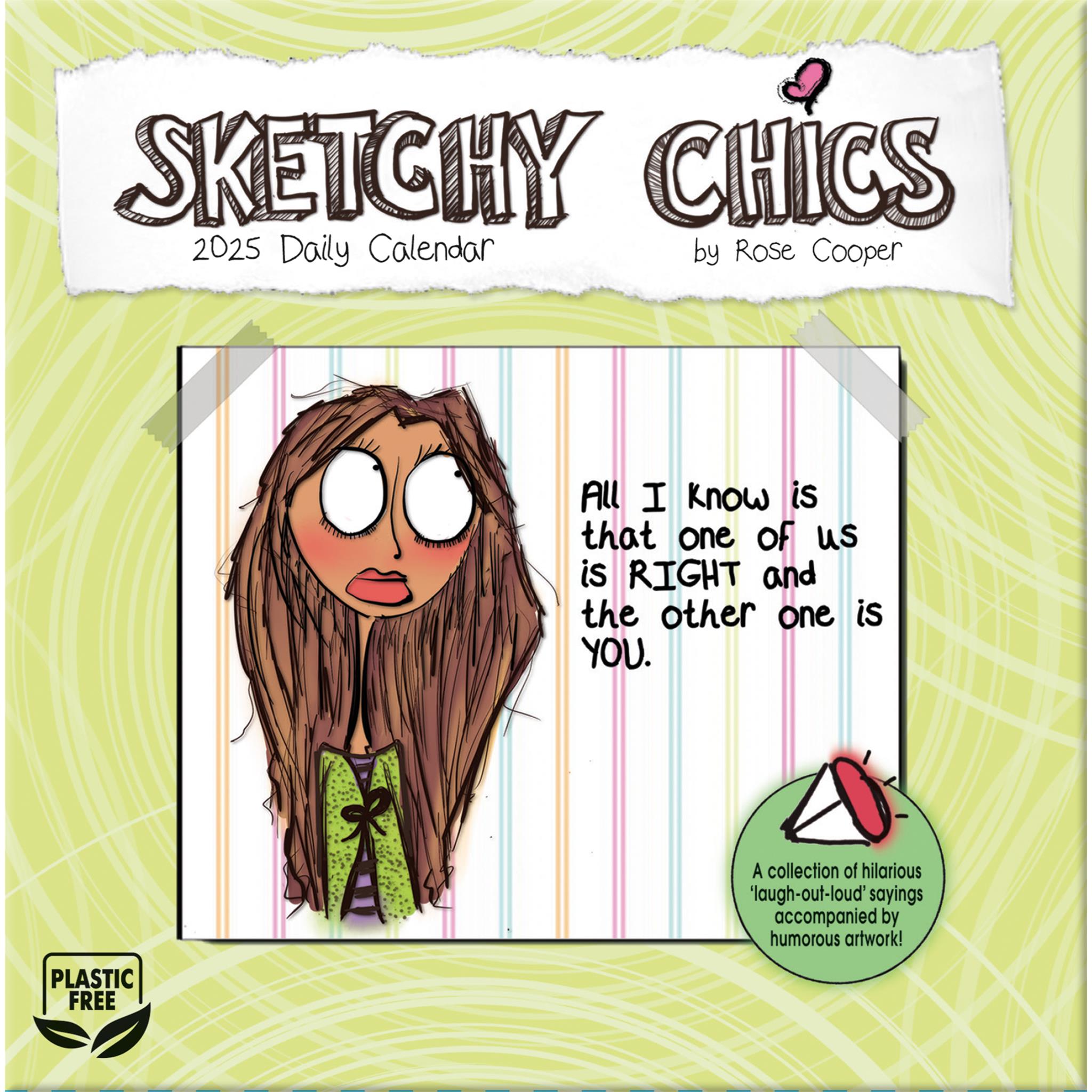 Sketchy Chics Box 2025 Calendar - Online Exclusive