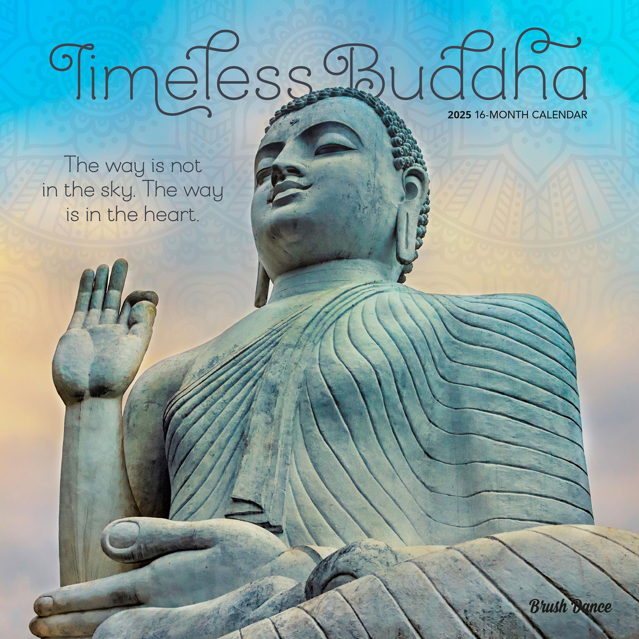 Timeless Buddha Wall 2025 Calendar