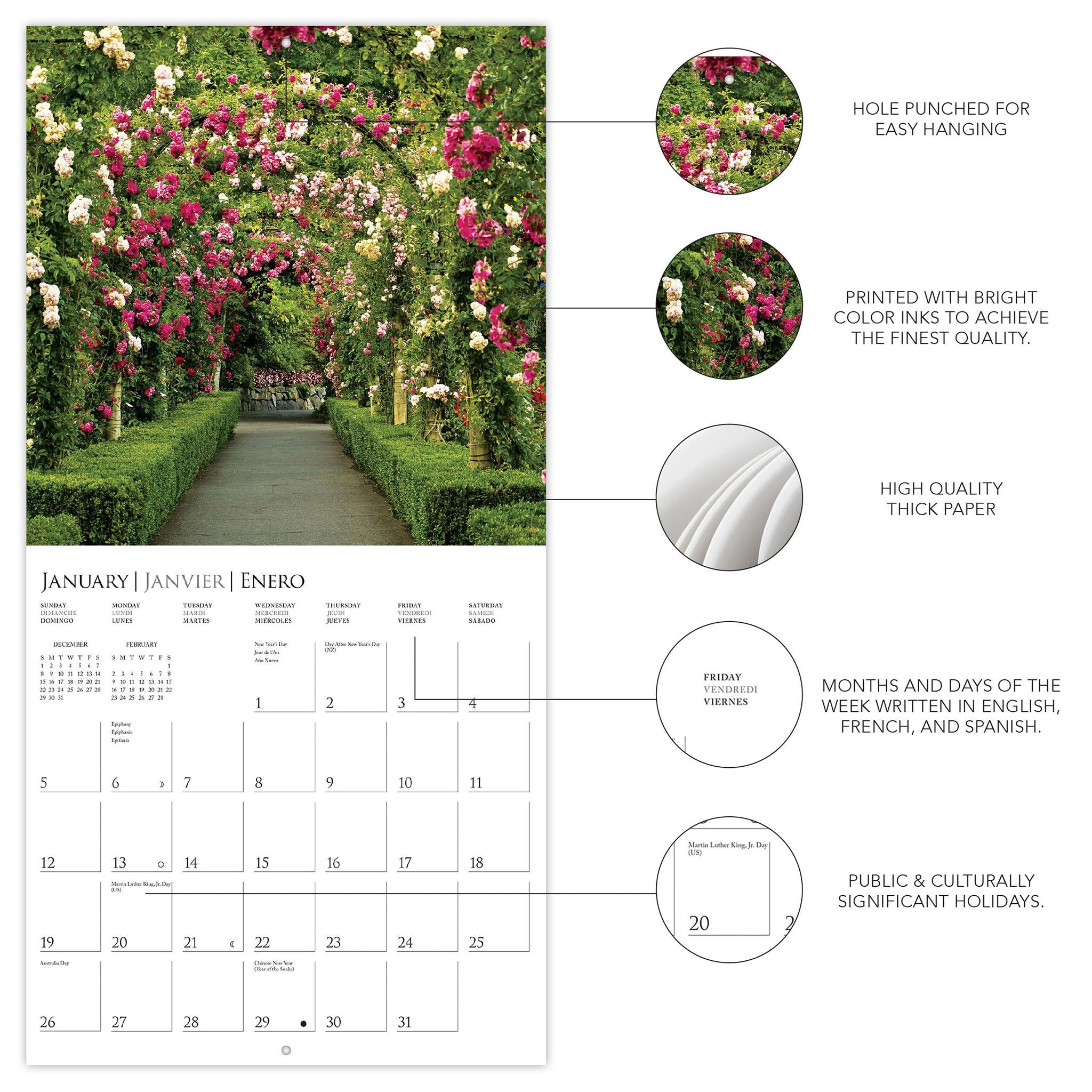 In The Garden Wall 2025 Calendar - Online Exclusive