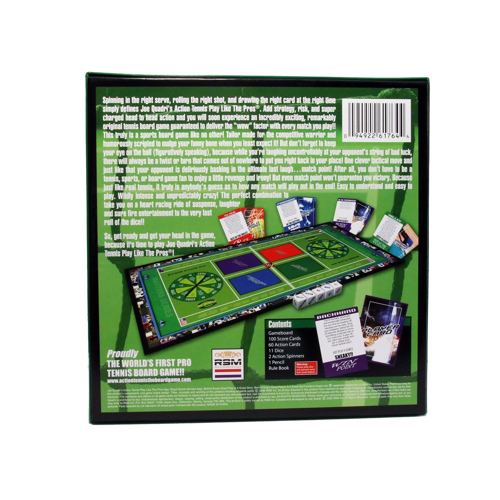 Action Tennis Board Game - FINAL SALE