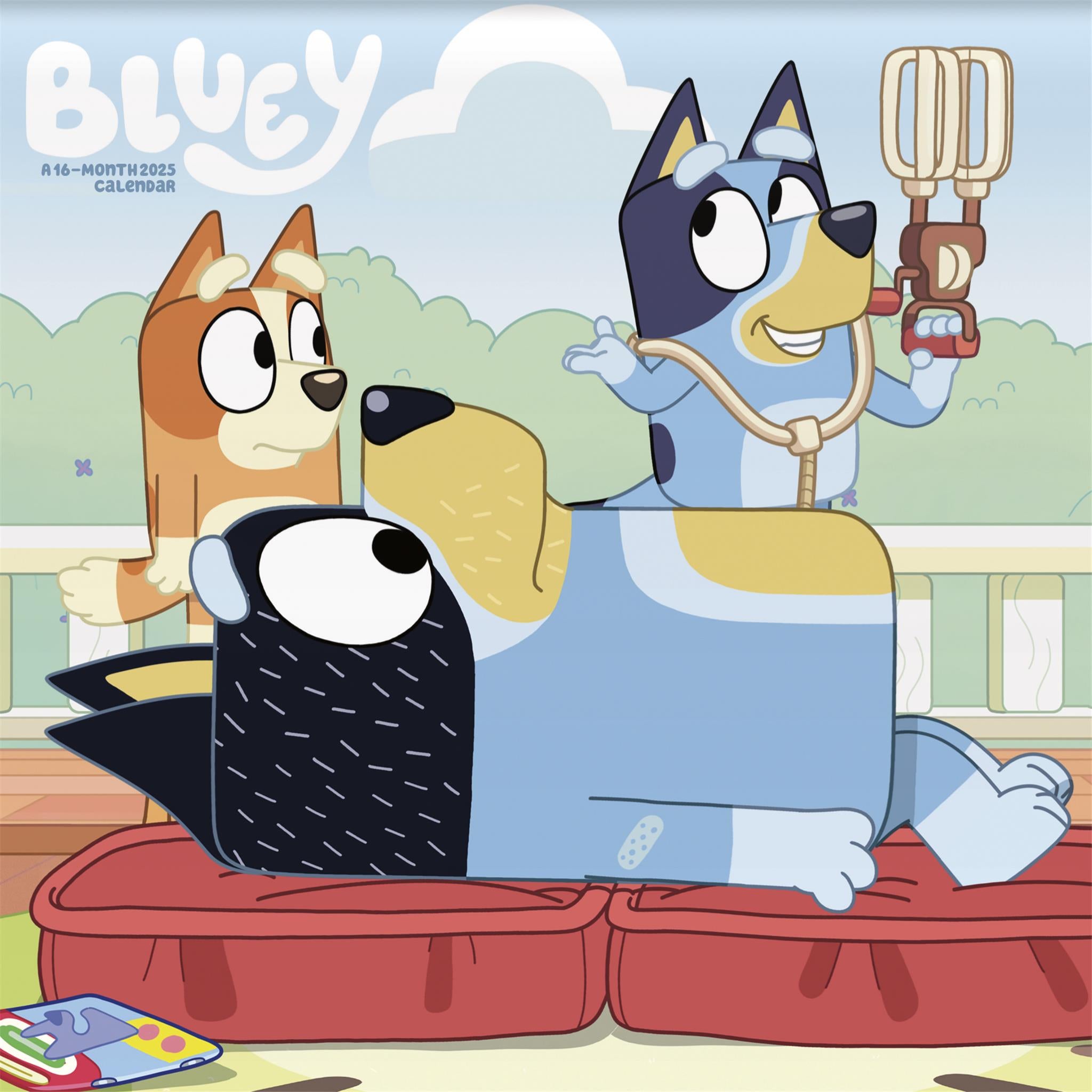 Bluey Wall 2025 Calendar - Online Exclusive