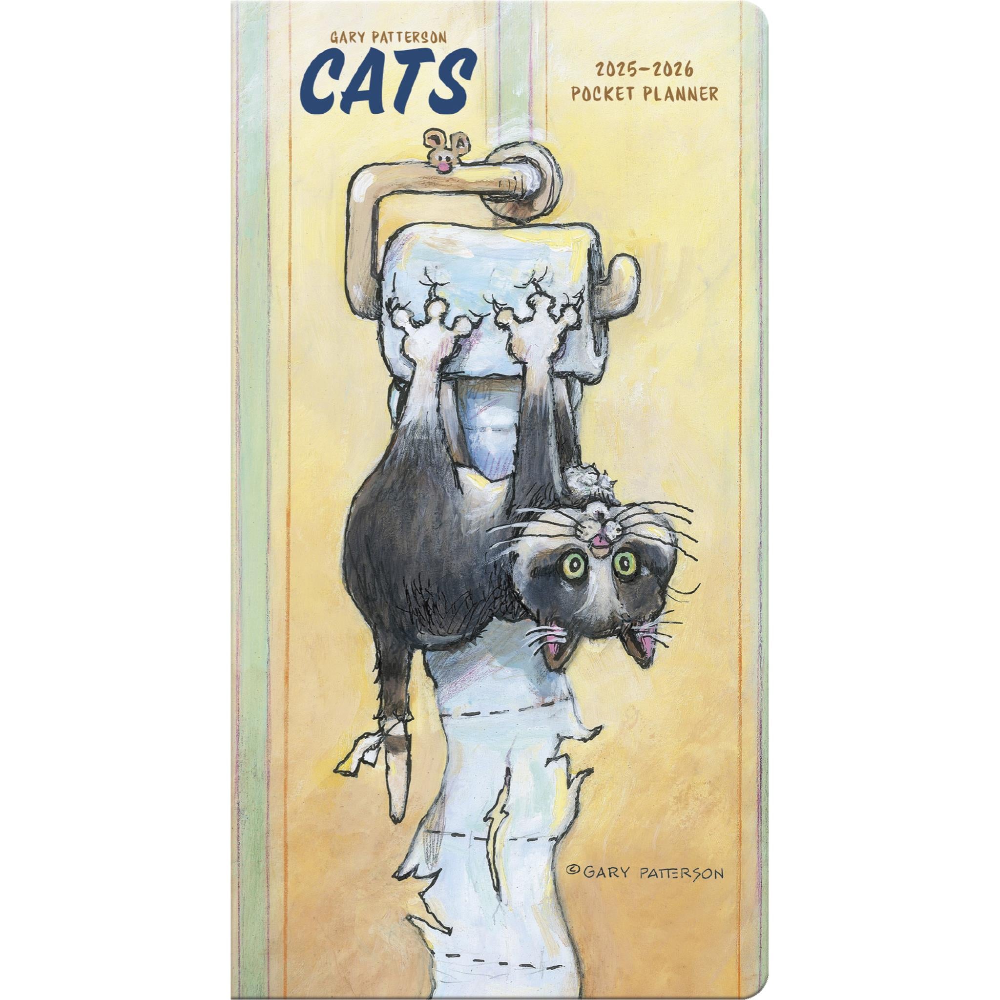 Cats Gary Patterson 2 Yr Pocket Planner 2025 Calendar