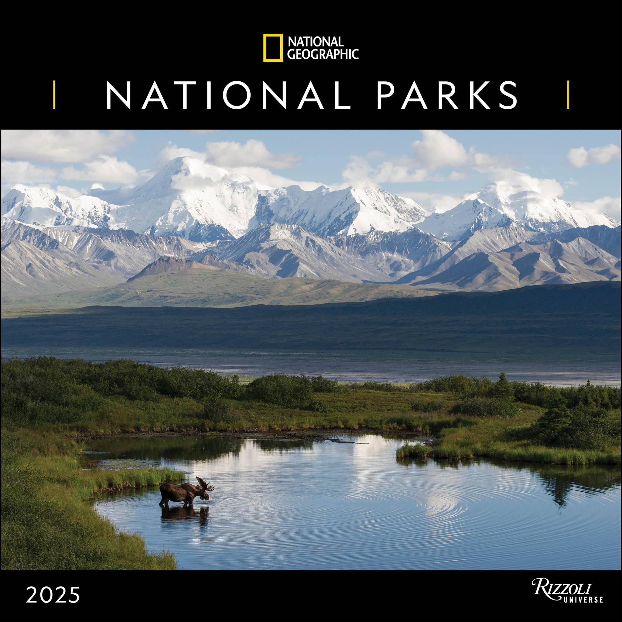 National Parks National Geographic Wall 2025 Calendar - Online Exclusive