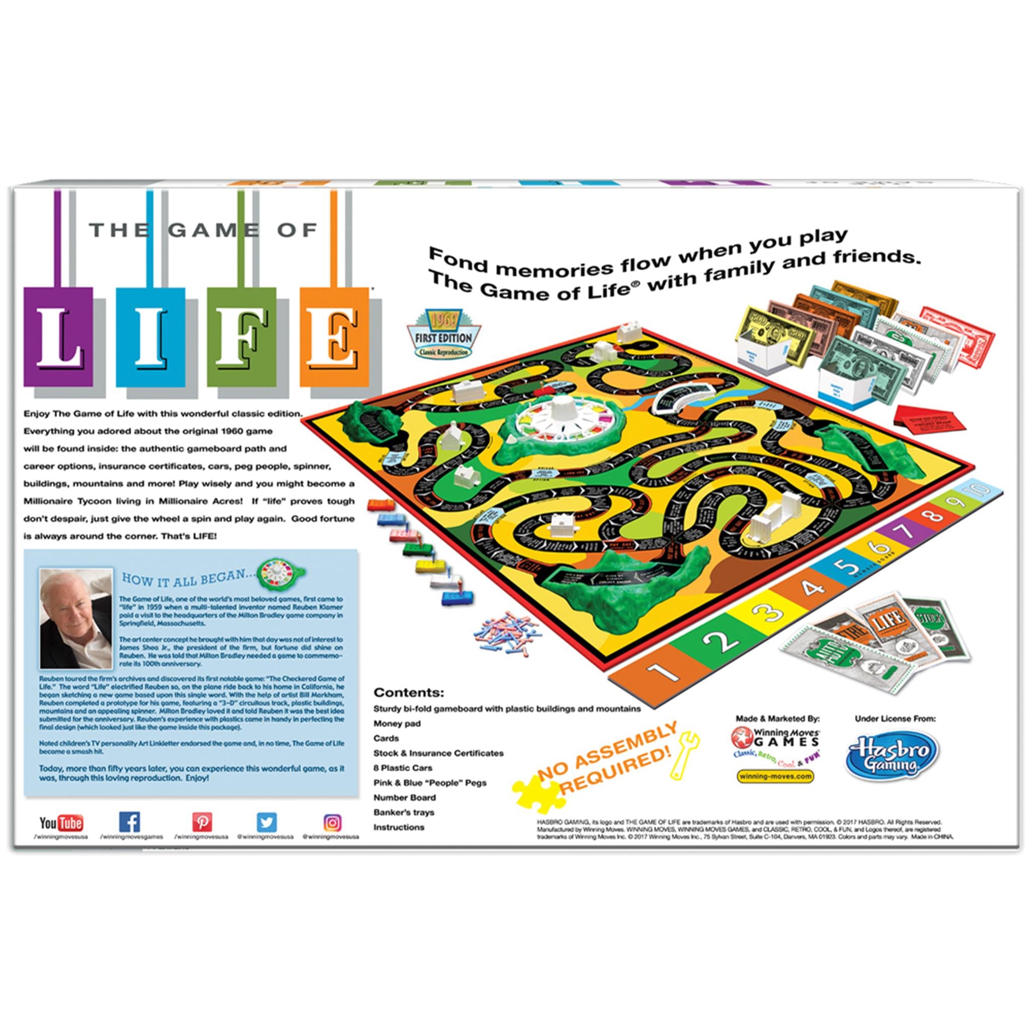 Game of Life Classic Edition Board Game