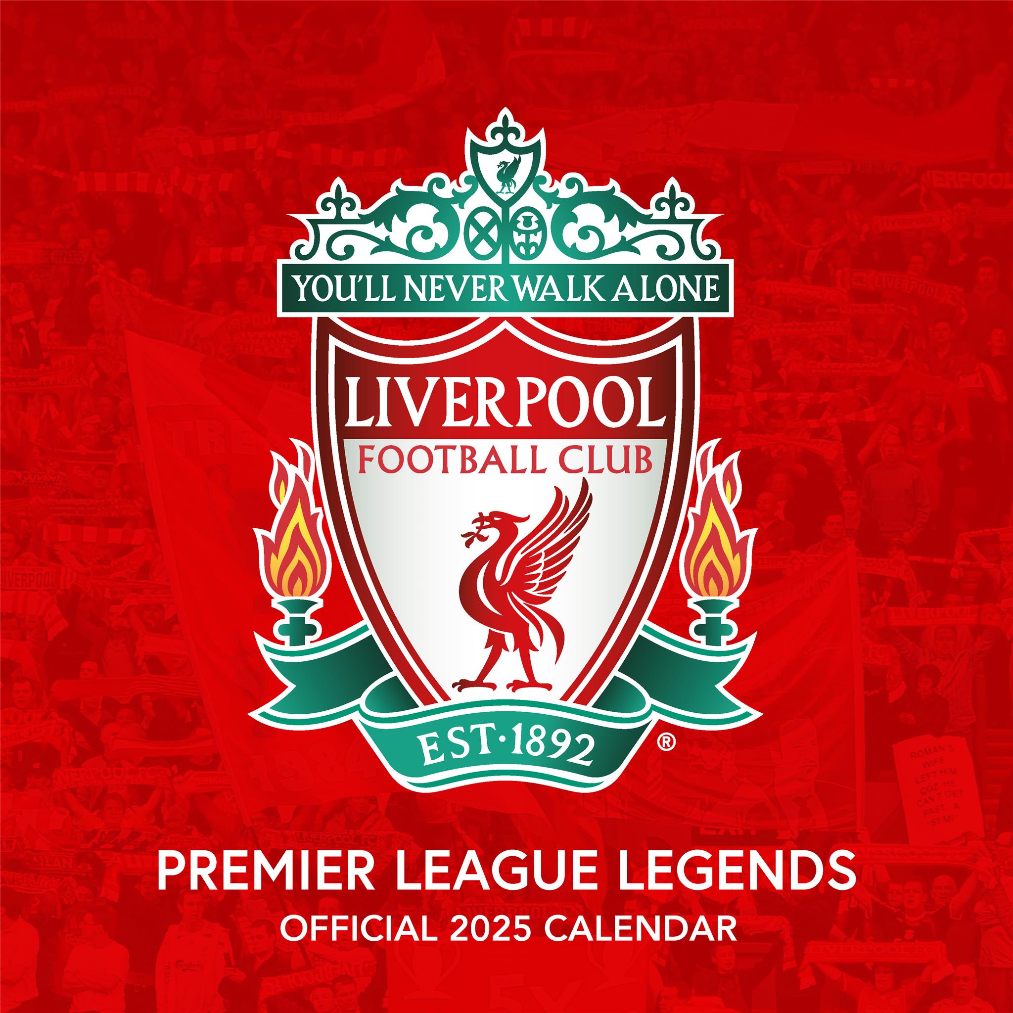 Liverpool Wall 2025 Calendar