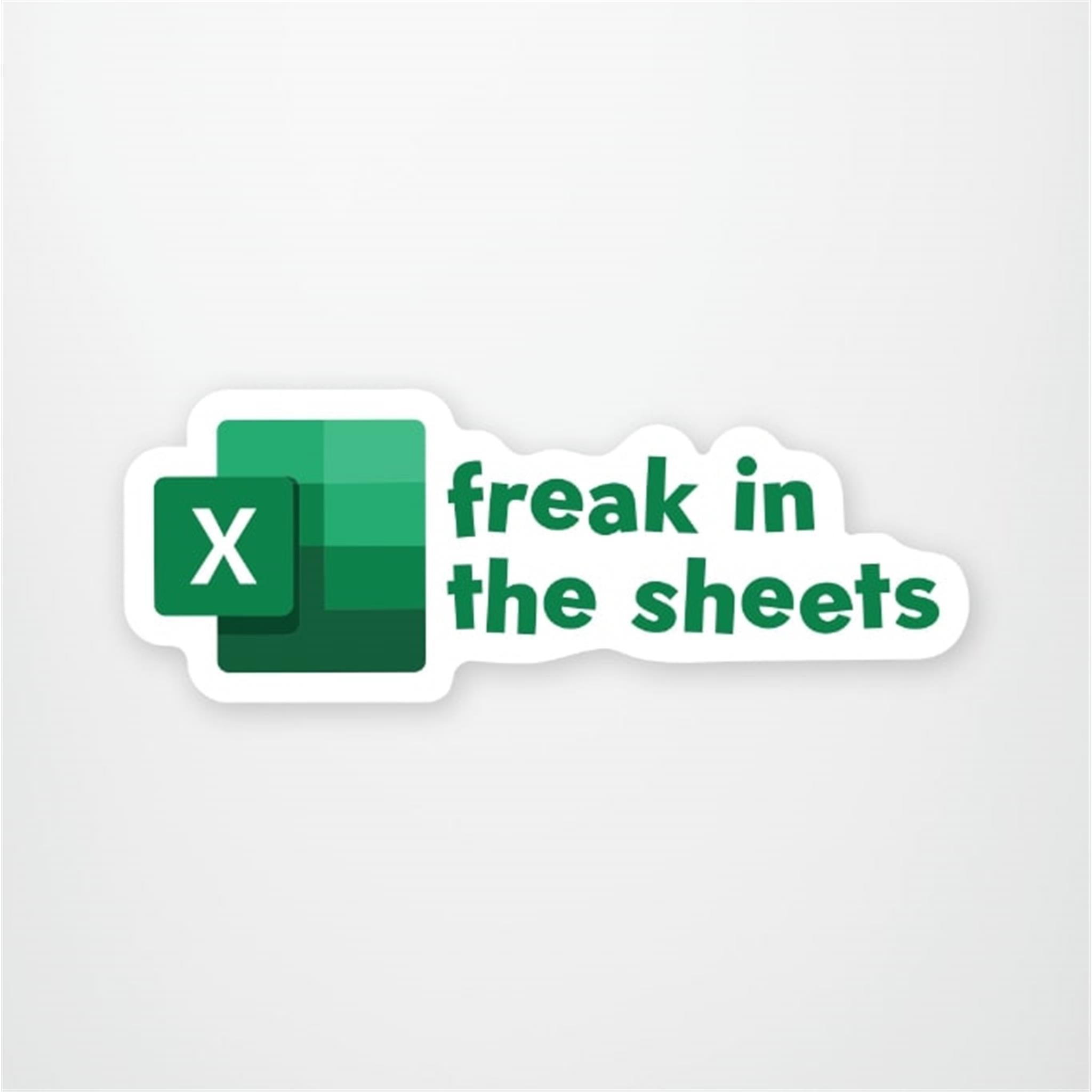 Freak In the Sheets Vinyl Sticker