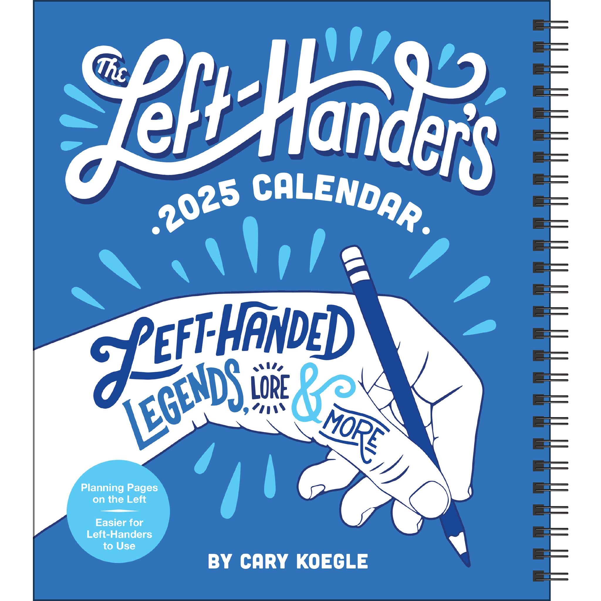 Left Handers Engagement 2025 Calendar