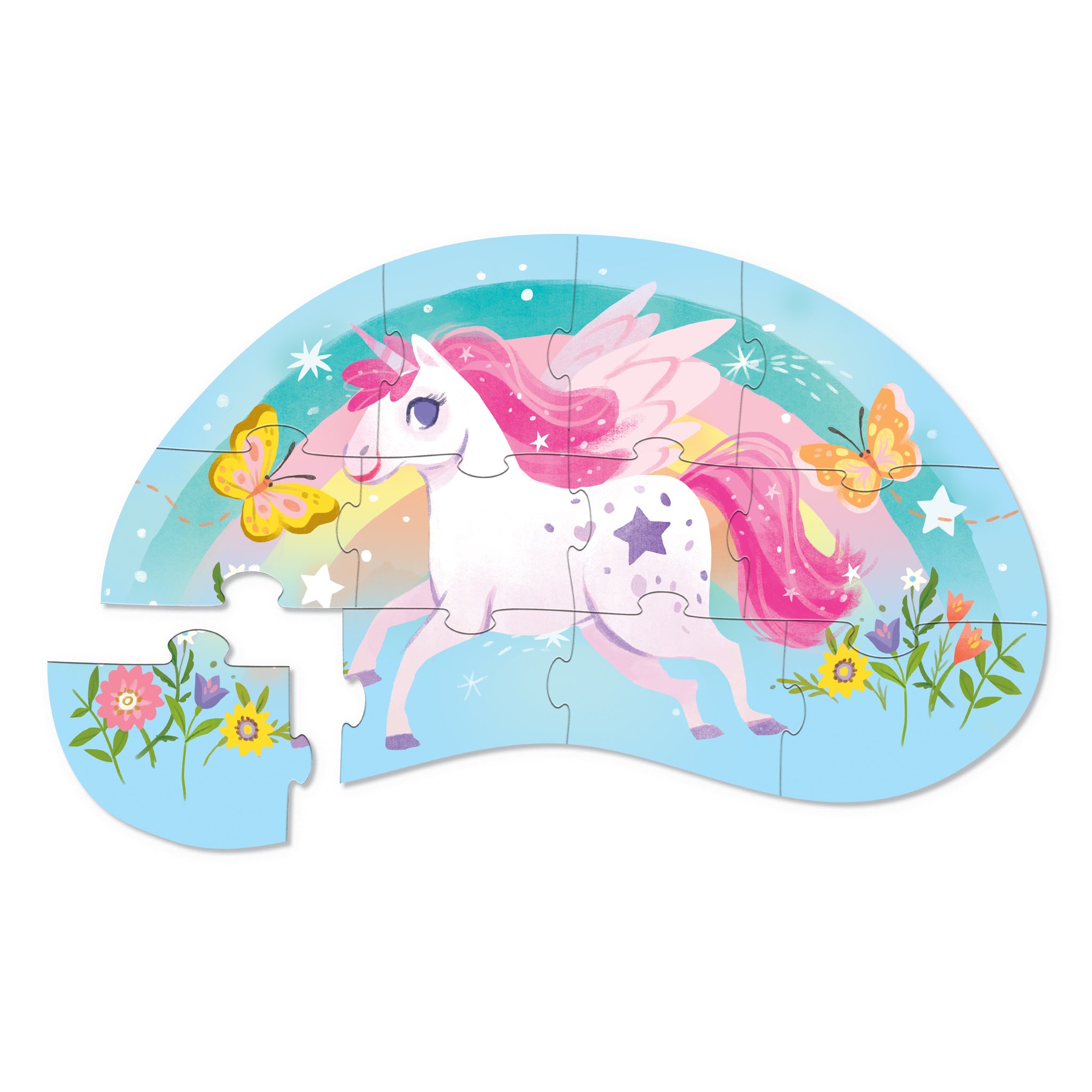 Sweet Unicorn 12 Piece Puzzle