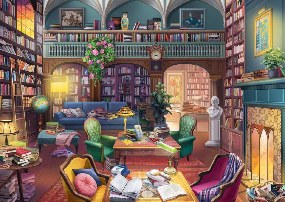 Dream Library 500 Piece Puzzle - Online Exclusive