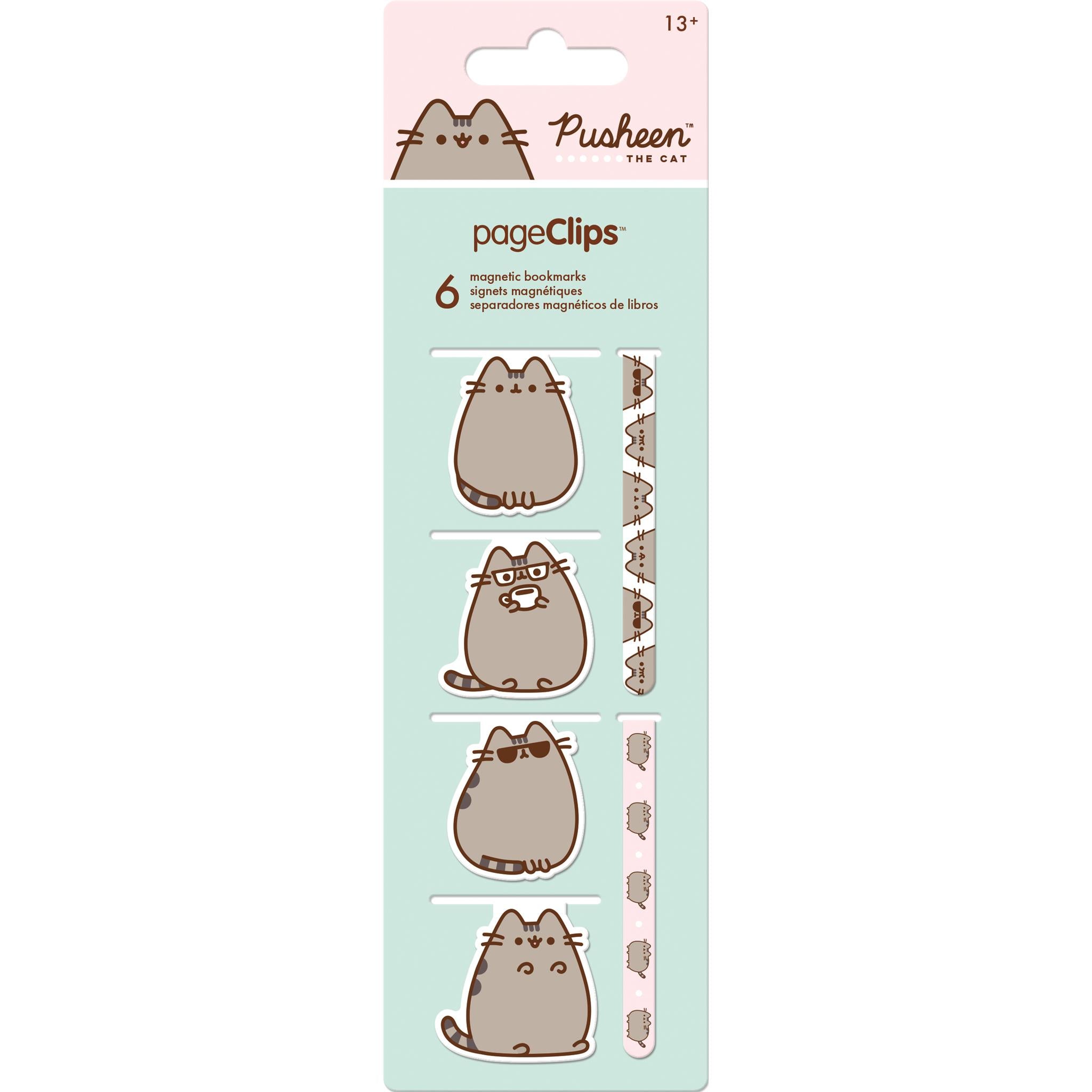 Pusheen The Cat Page Clips Calendar