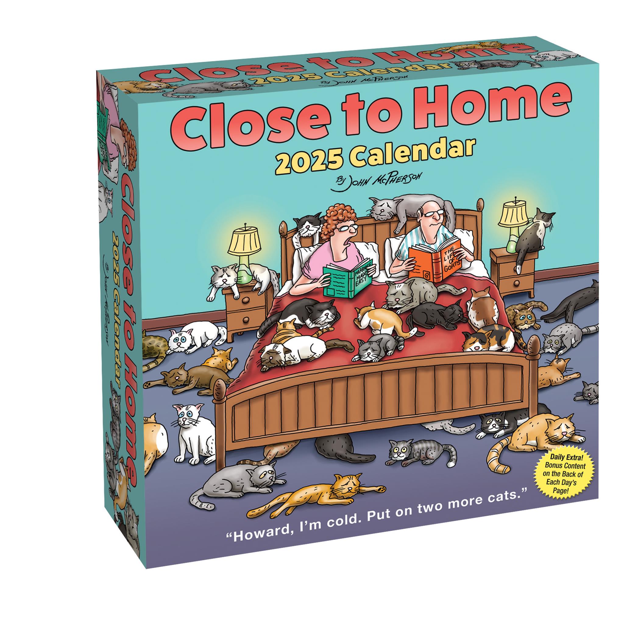 Close To Home Box 2025 Calendar - Online Exclusive