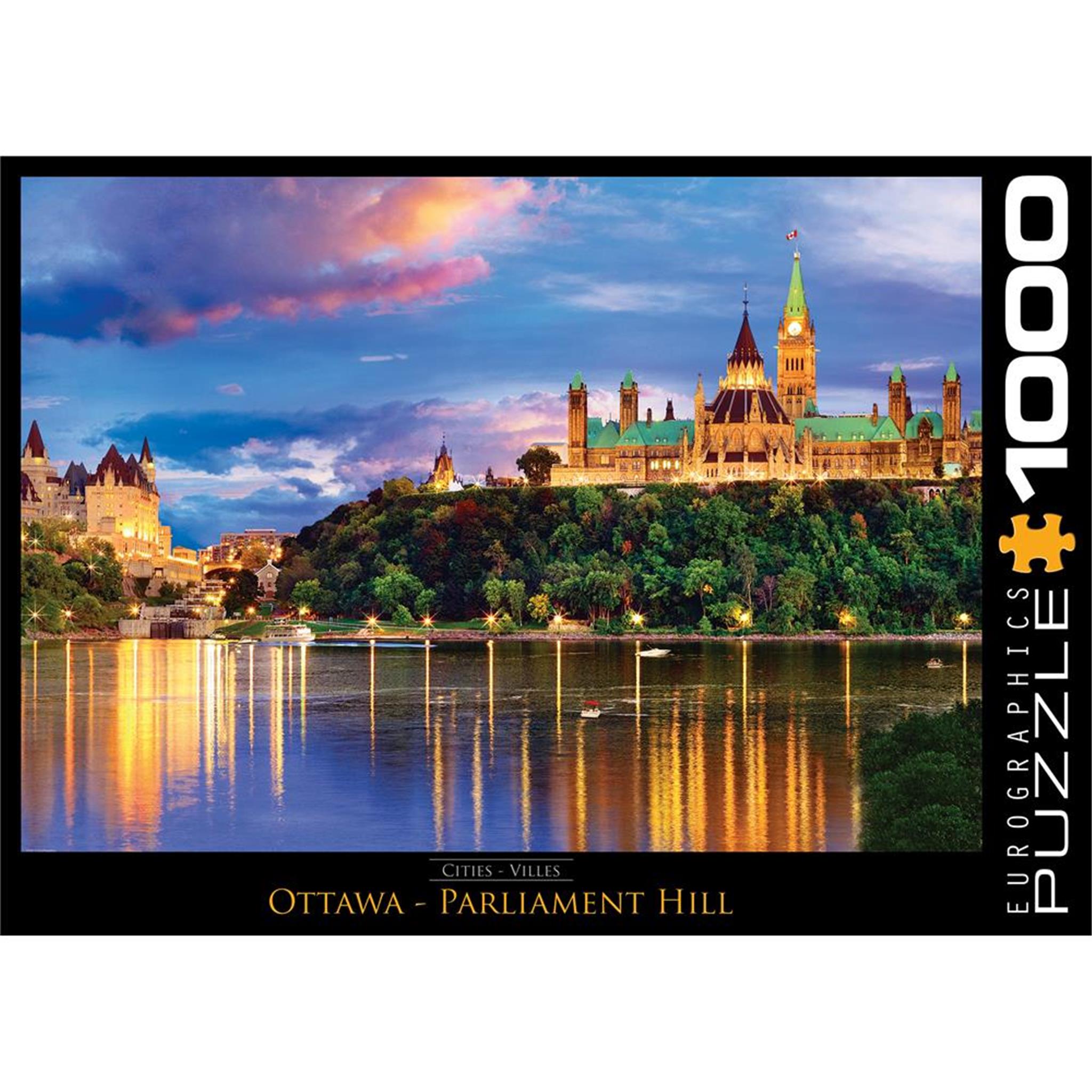 Ottawa Parliament Hill 1000 Piece Puzzle - Online Exclusive