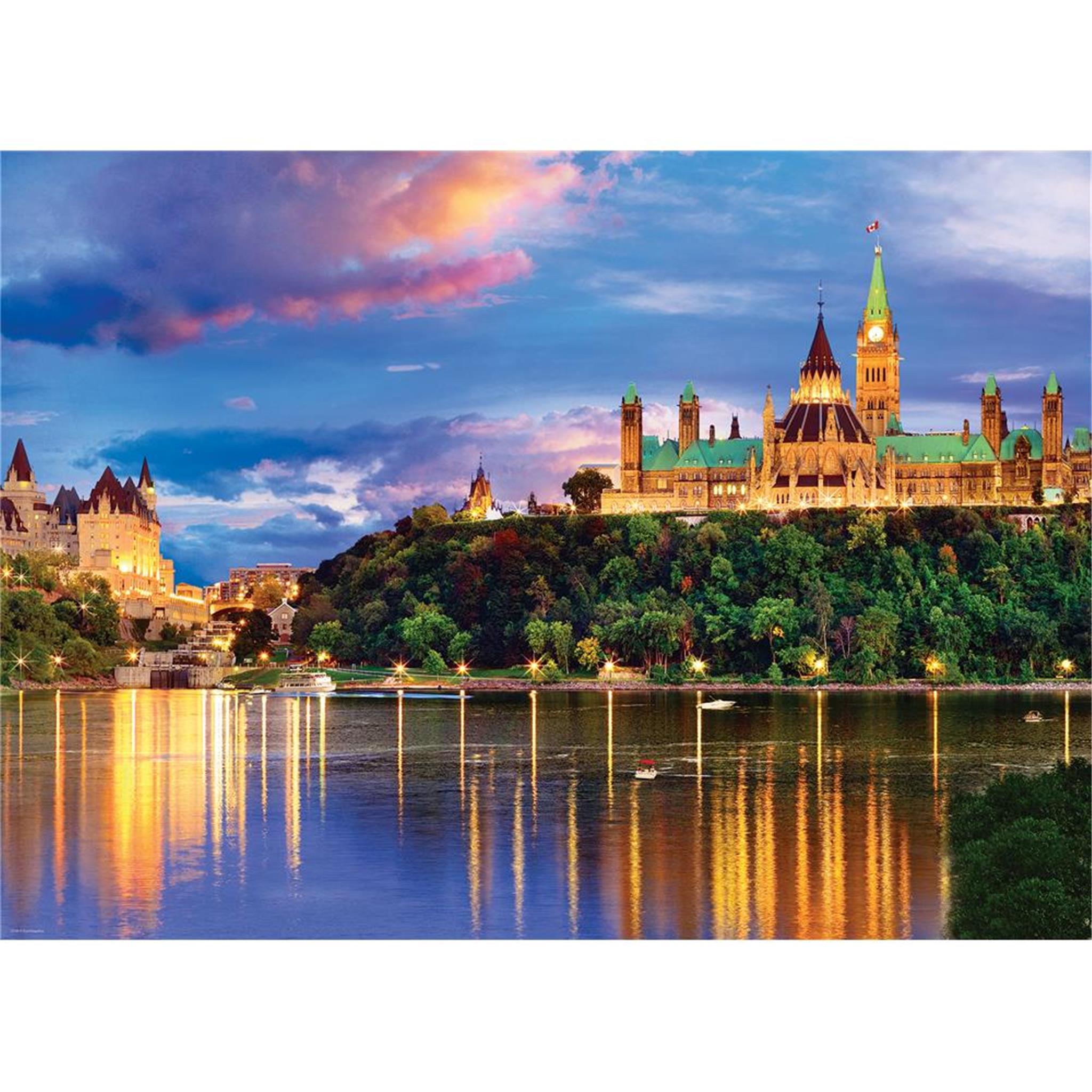 Ottawa Parliament Hill 1000 Piece Puzzle - Online Exclusive