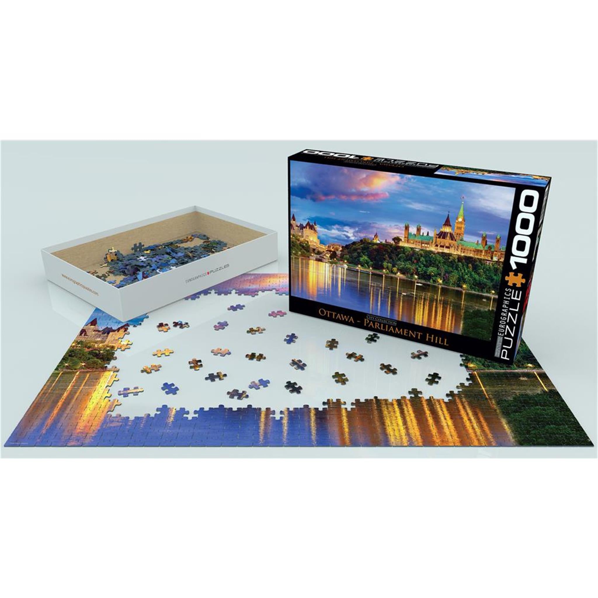 Ottawa Parliament Hill 1000 Piece Puzzle - Online Exclusive