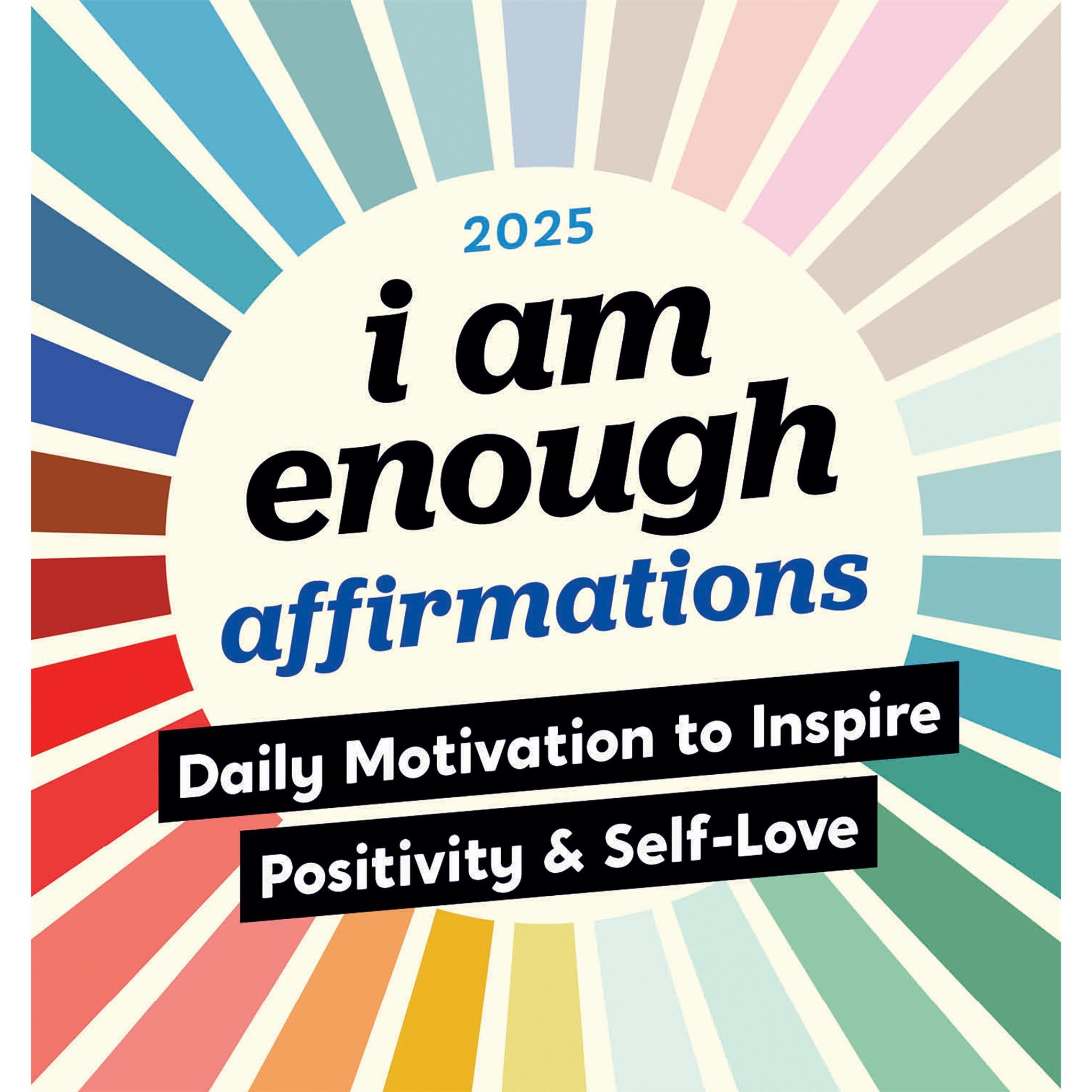 I Am Enough Affirmations Box 2025 Calendar - Online Exclusive