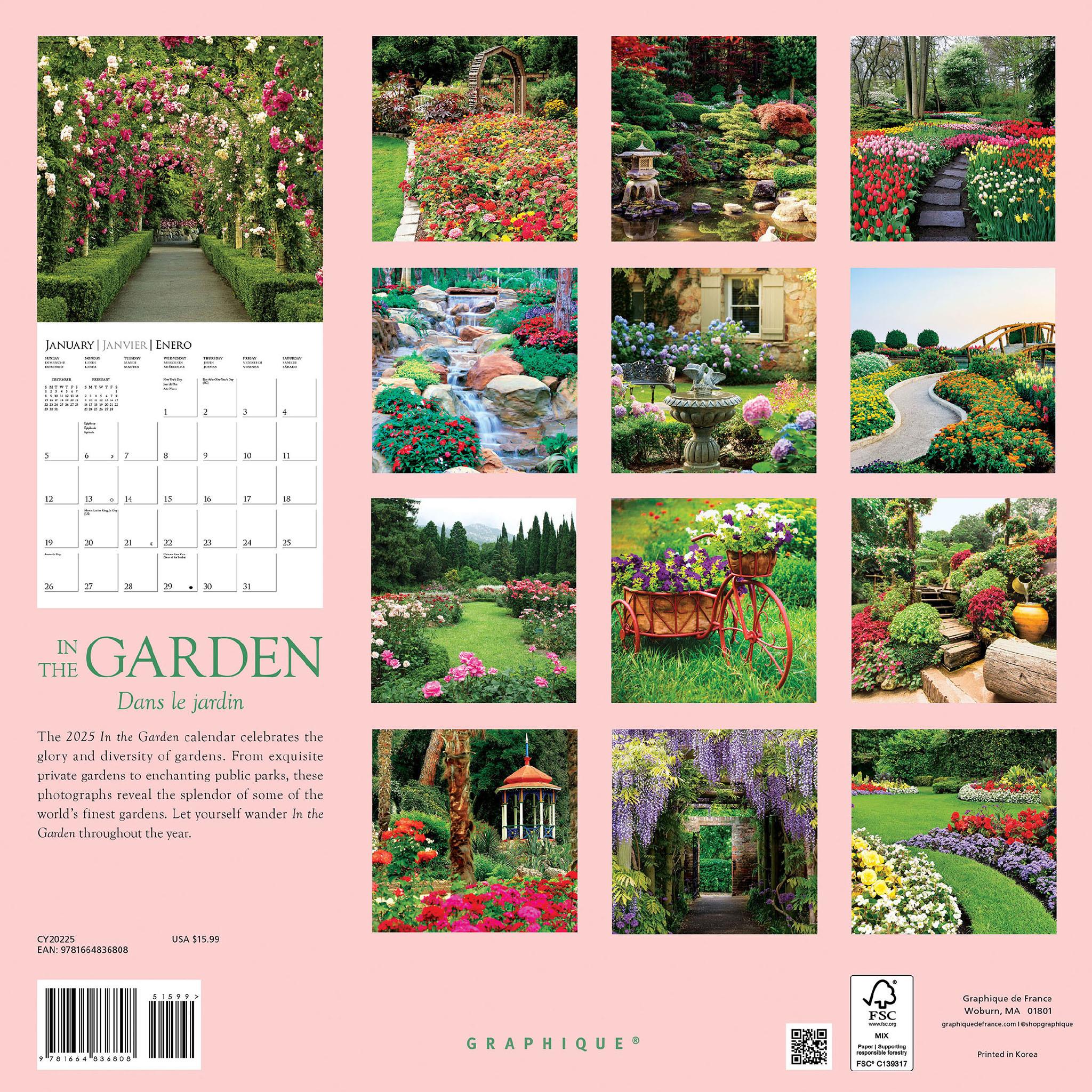 In The Garden Wall 2025 Calendar - Online Exclusive