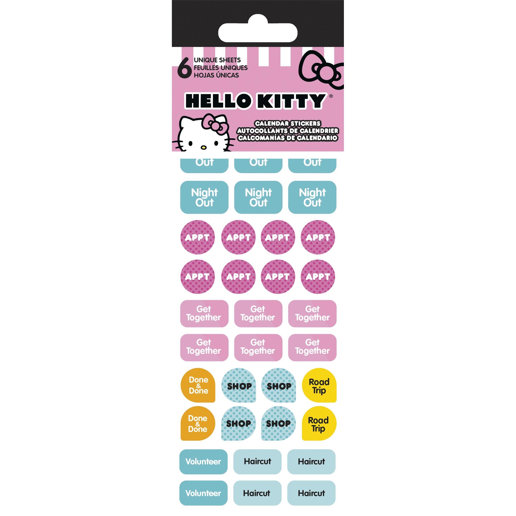 Hello Kitty Reminder Sticker