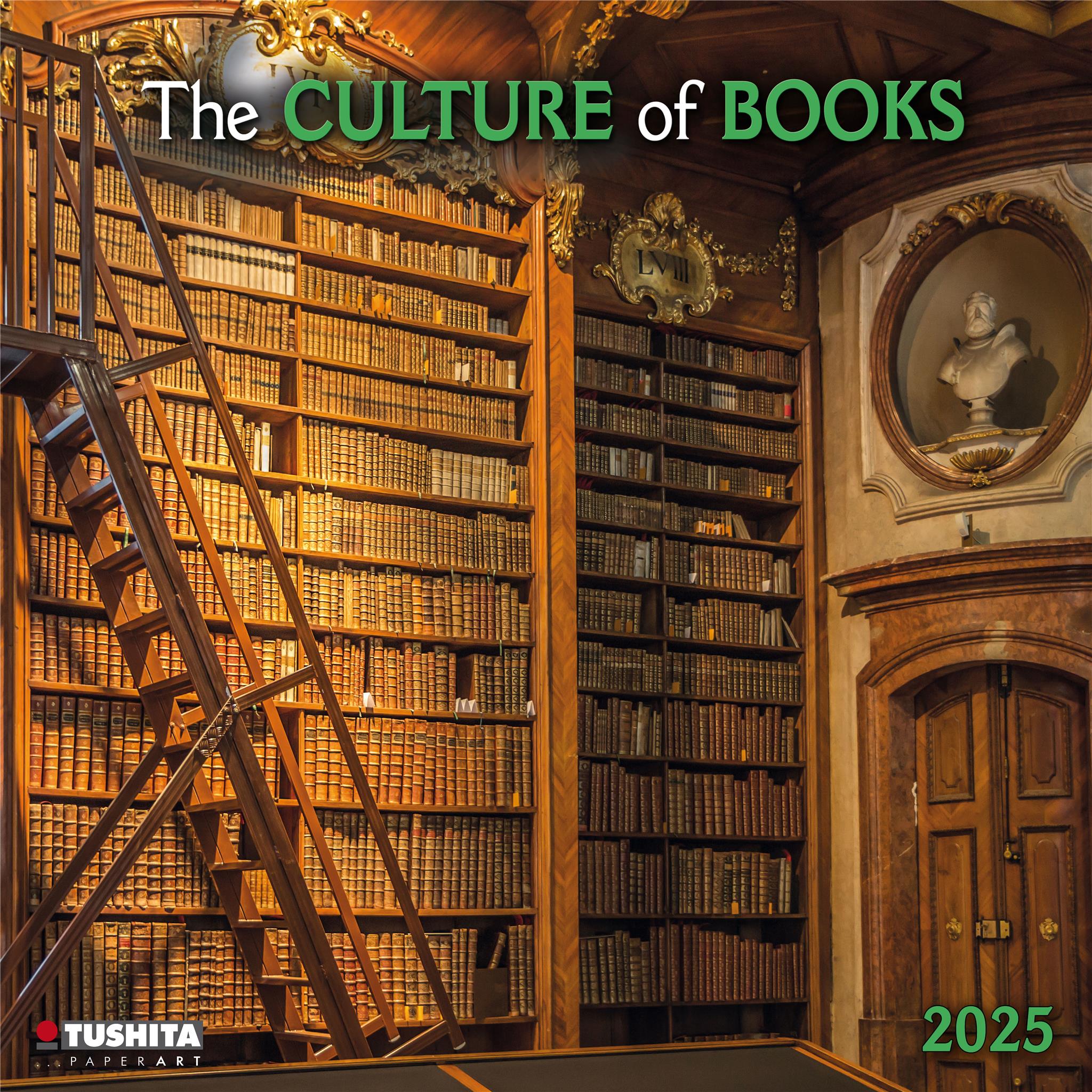 Culture Of Books Wall 2025 Calendar - Online Exclusive