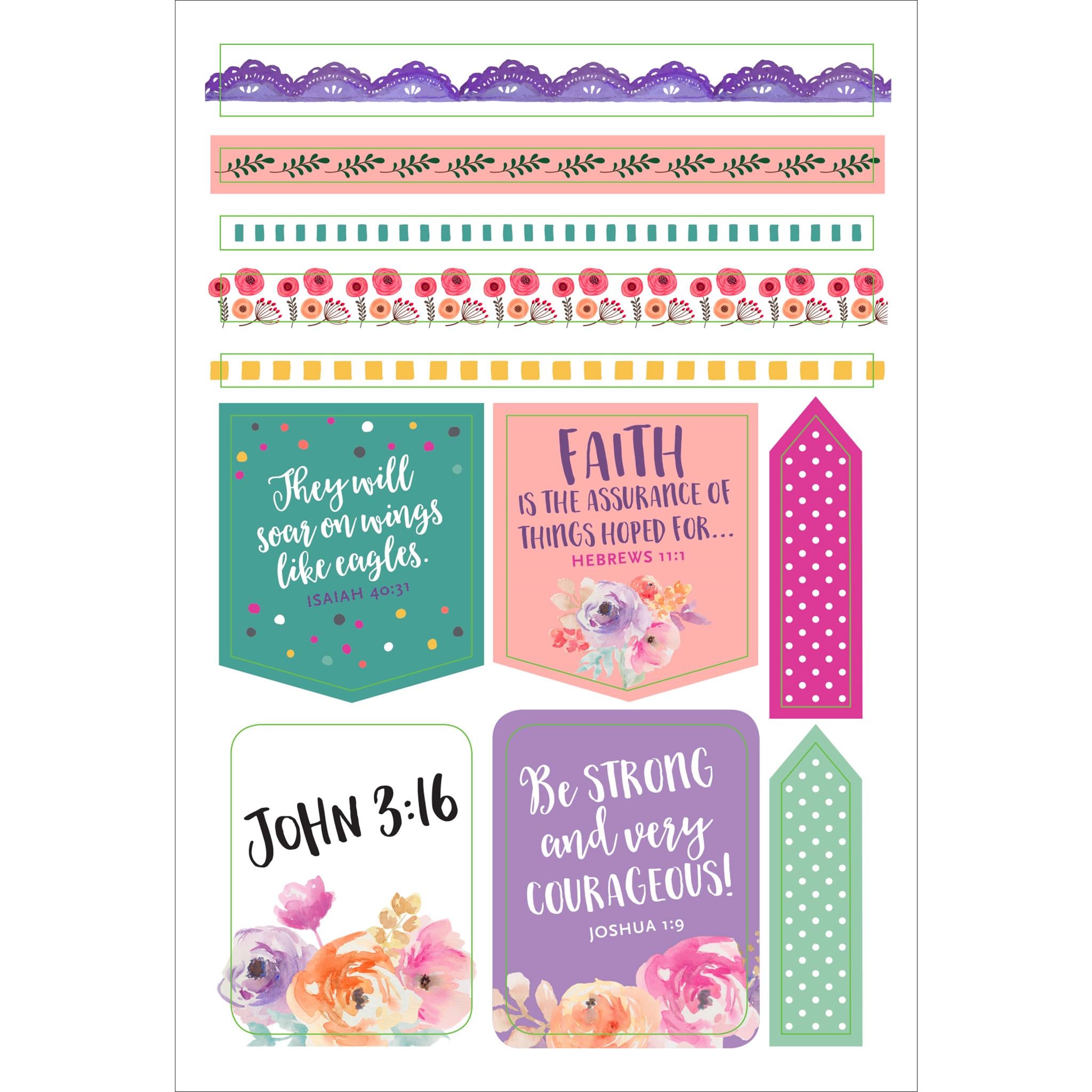 Faith Planner Stickers