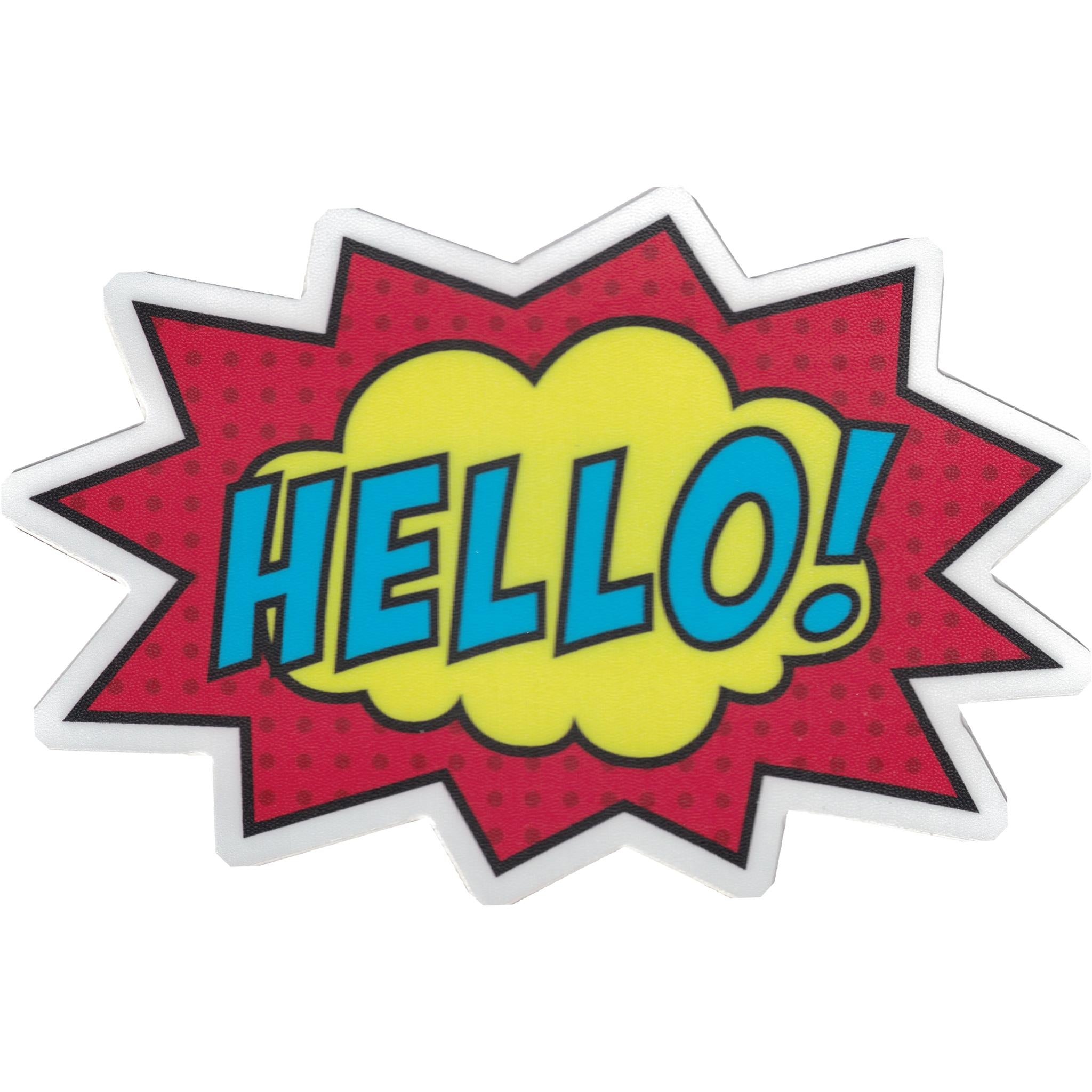 Hello Vinyl Sticker - FINAL SALE