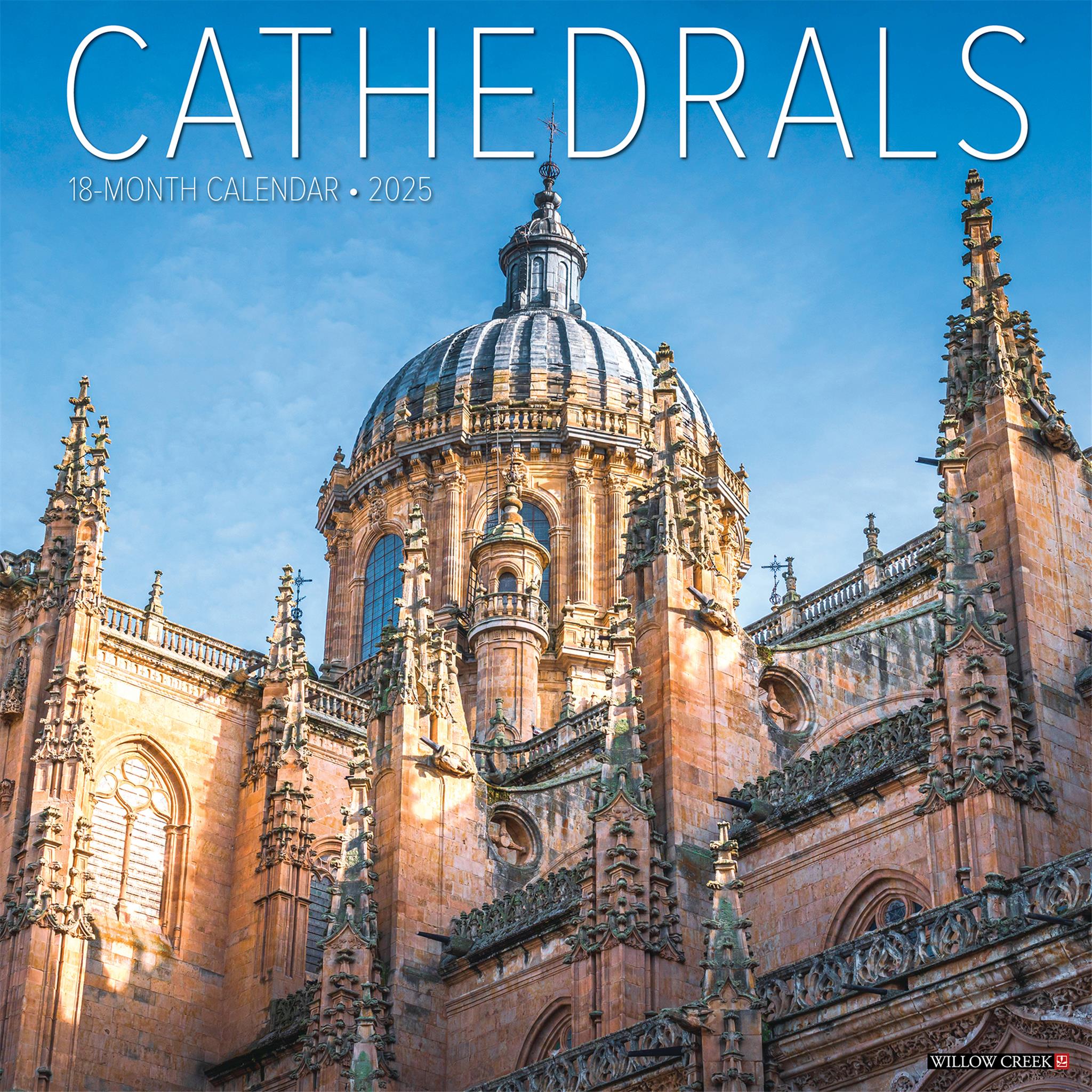 Cathedrals Wall 2025 Calendar - Online Exclusive