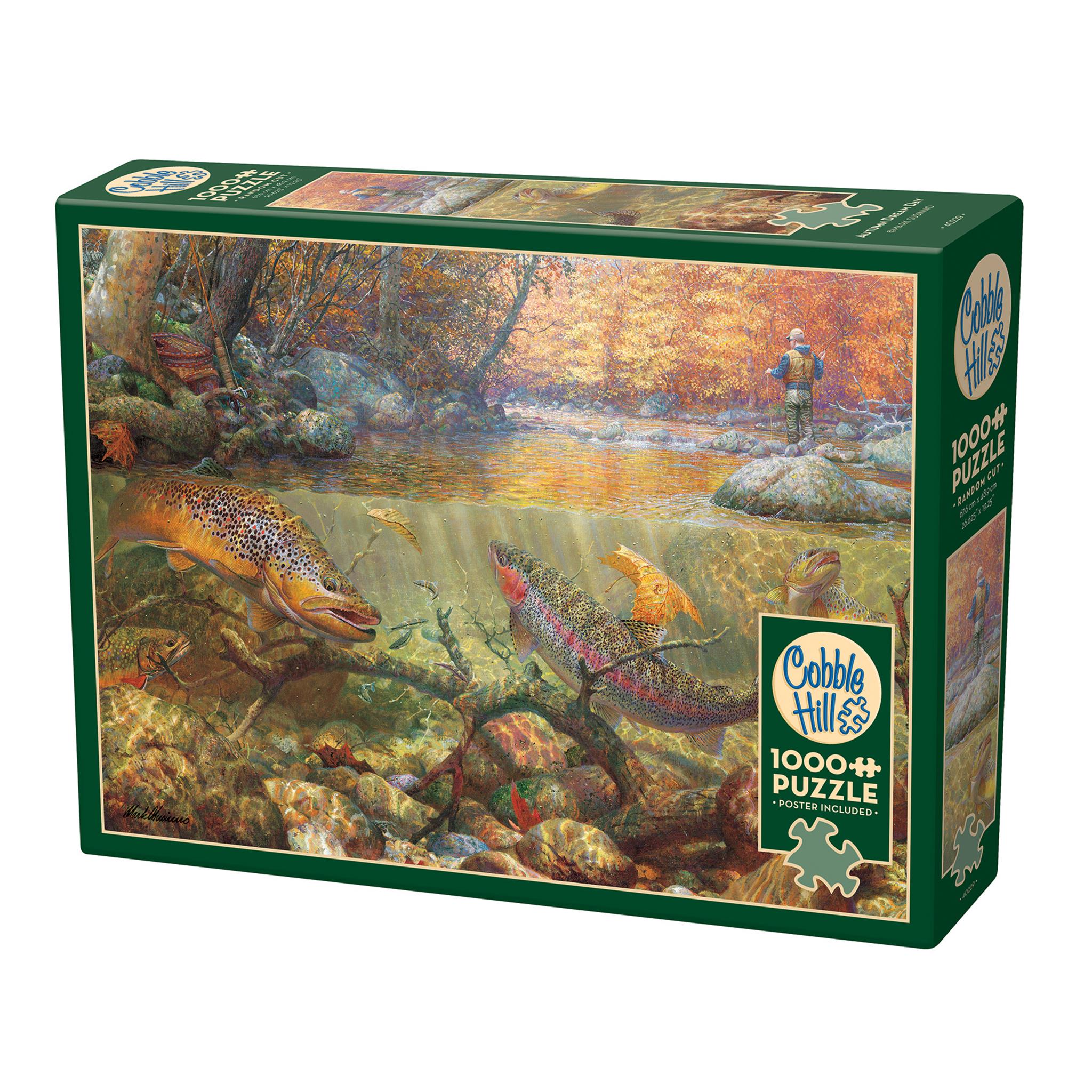 Autumn Dream Day 1000 Piece Puzzle Cobble Hill