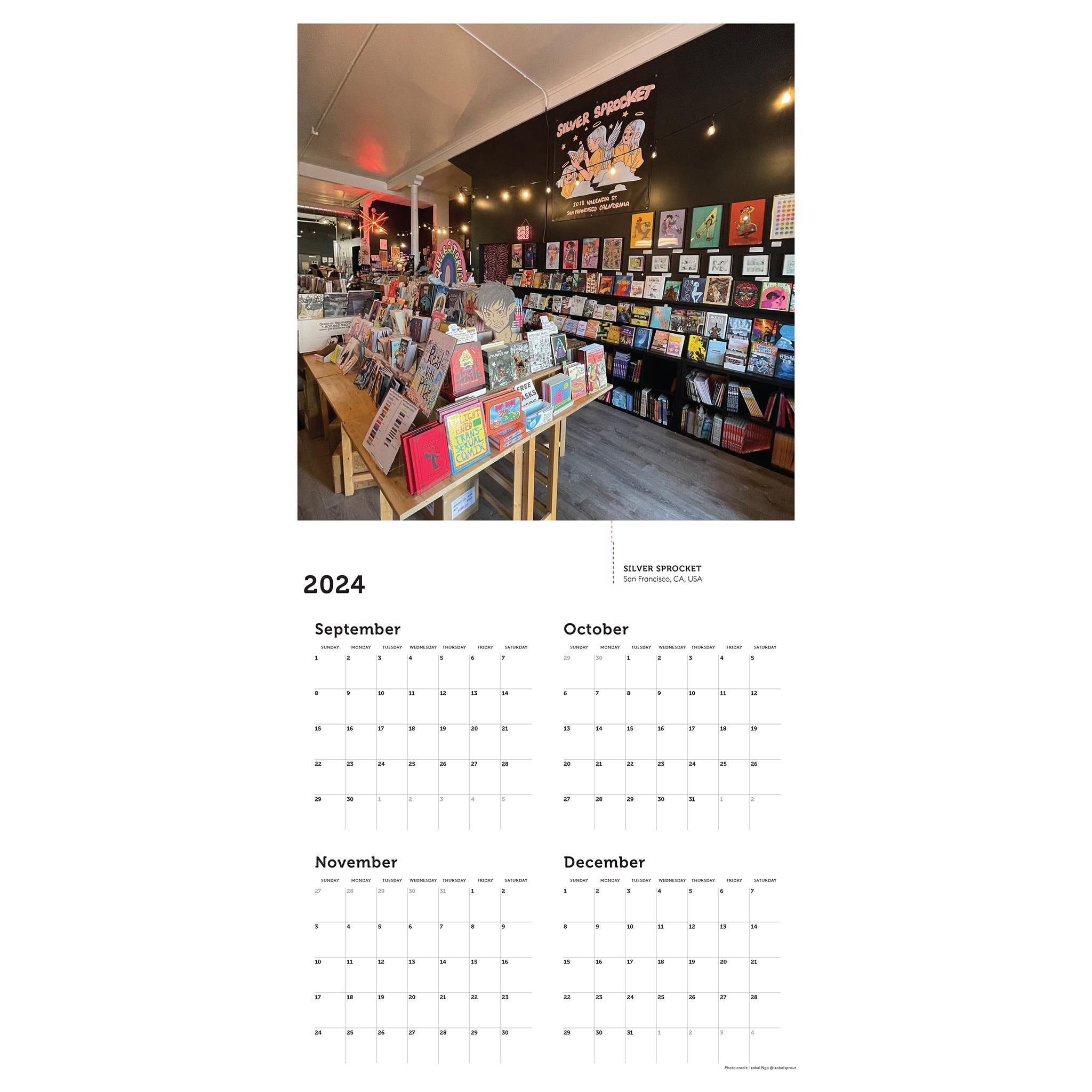 This Is My Bookstore Wall 2025 Calendar - Online Exclusive