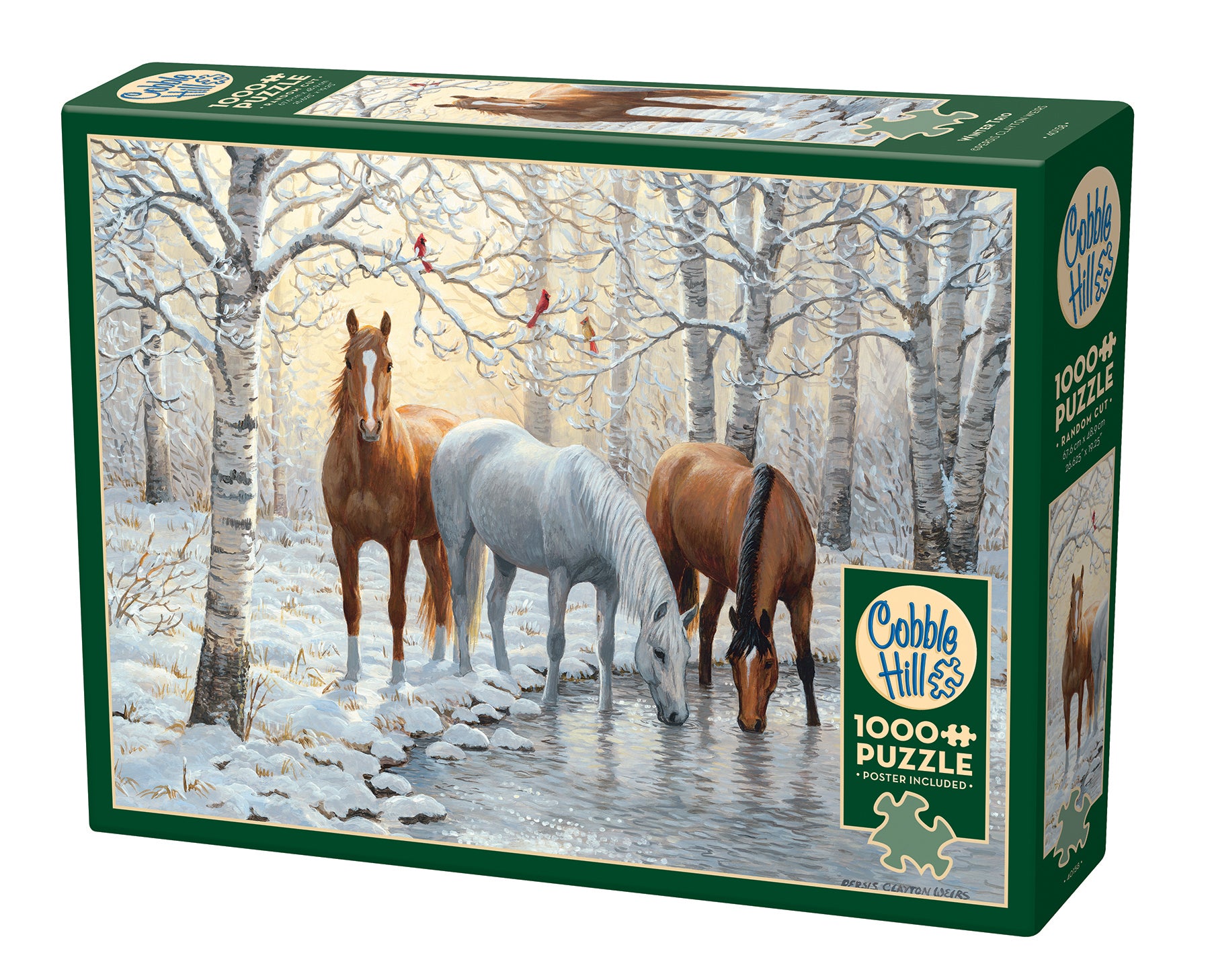 Winter Trio 1000 Piece Puzzle