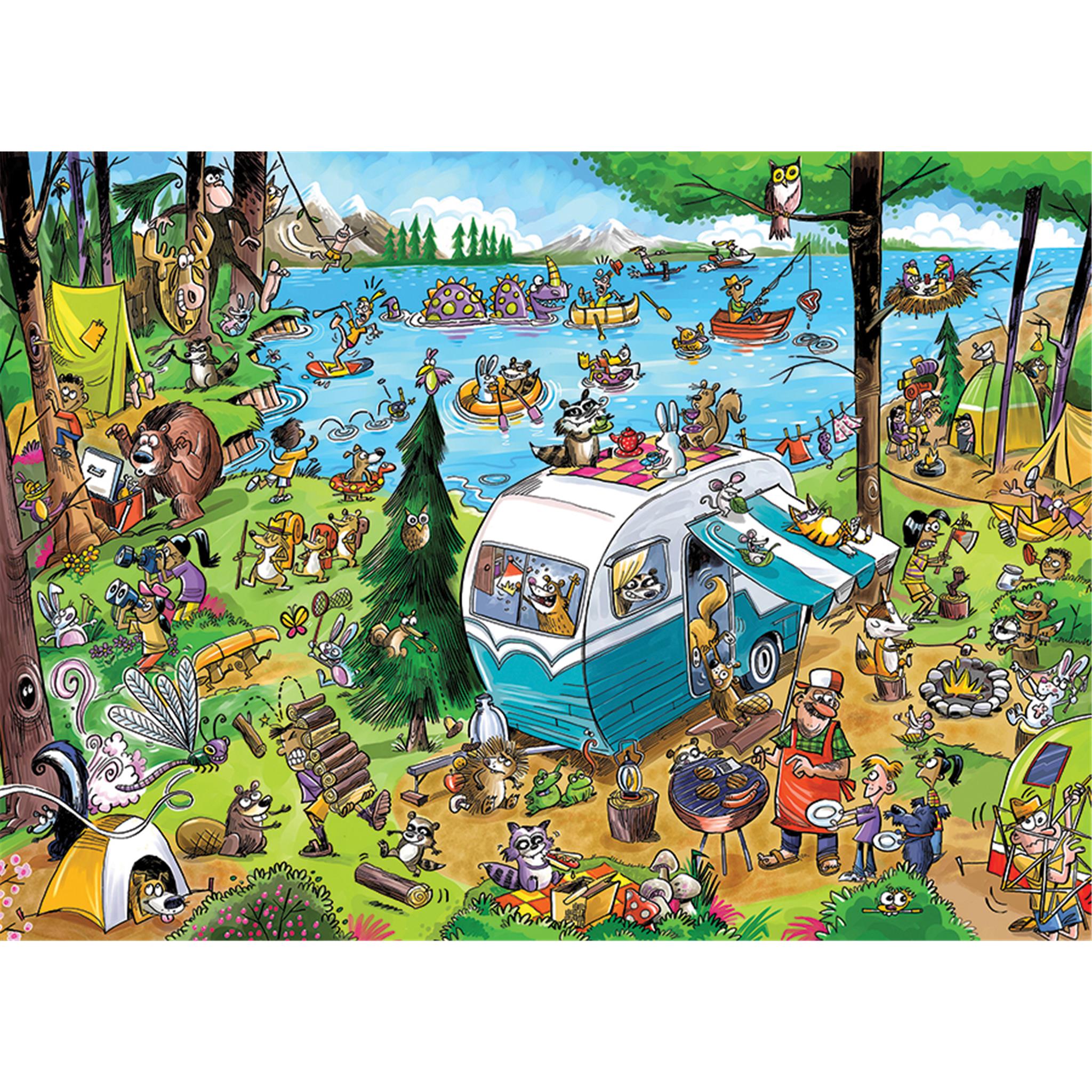 Call of the Wild 350 Family Piece Puzzle Cobble Hill