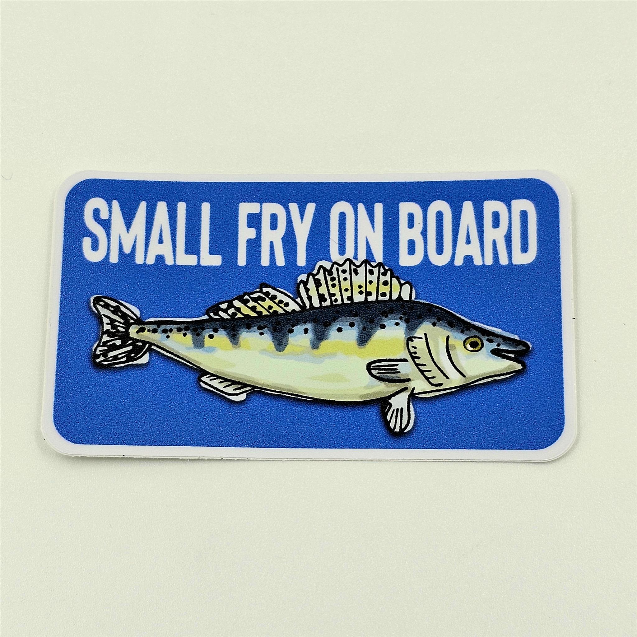 Small Fry On Board Vinyl Sticker - FINAL SALE