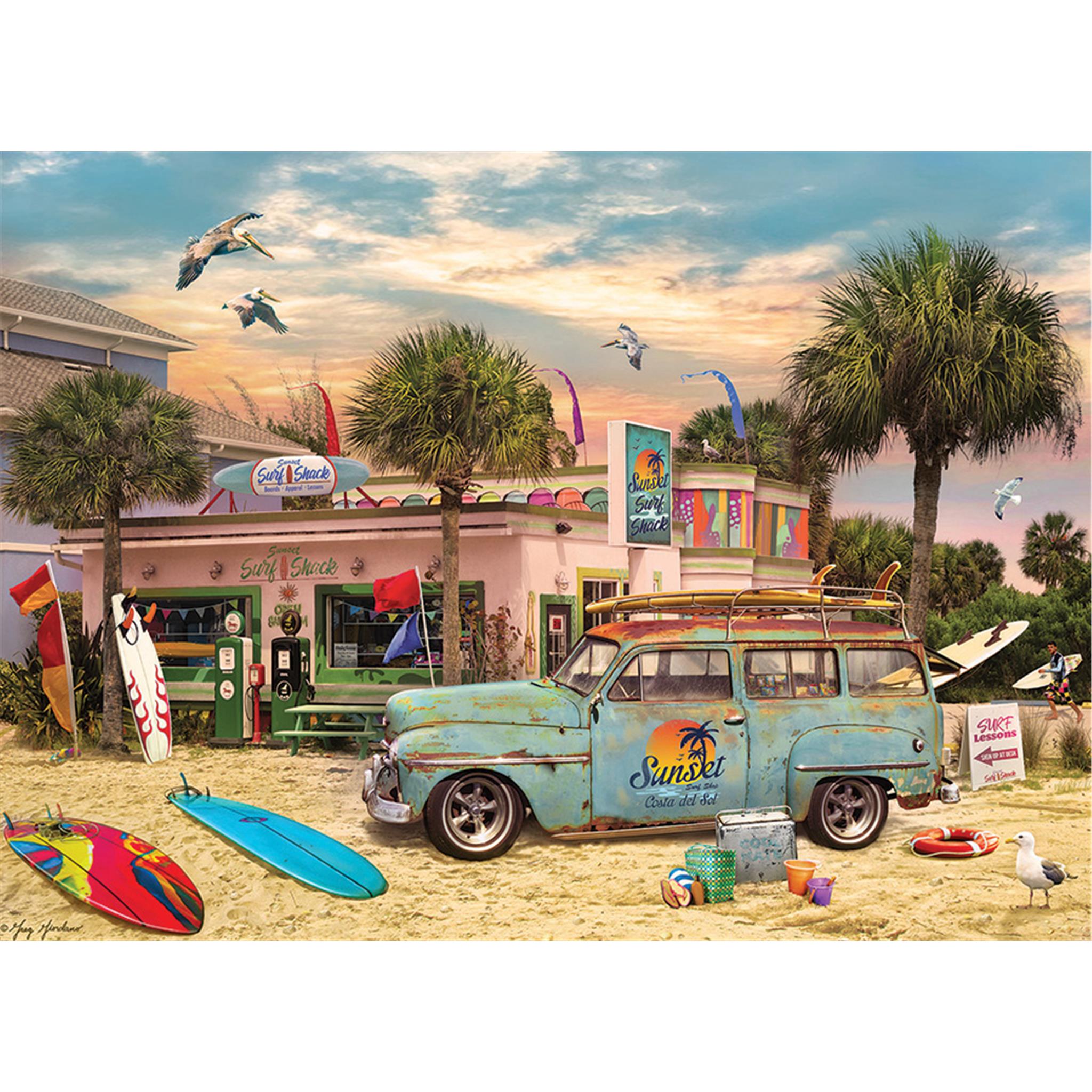 Surf Shack 1000 Piece Puzzle