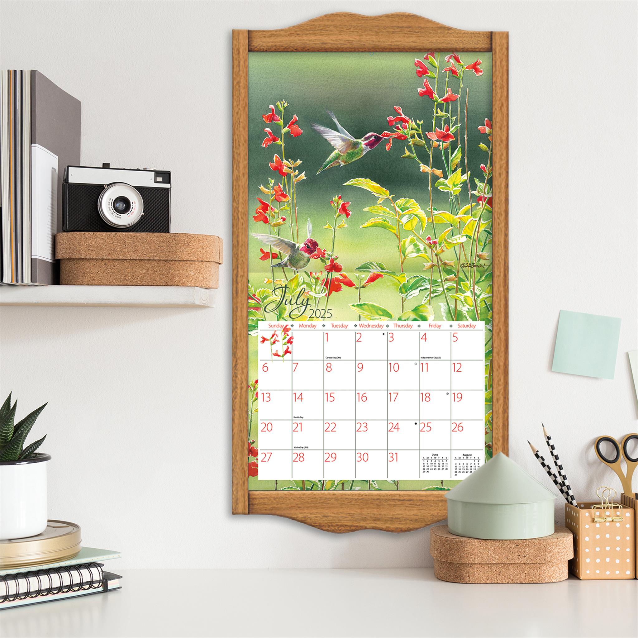 Hummingbirds Wall 2025 Calendar - Online Exclusive