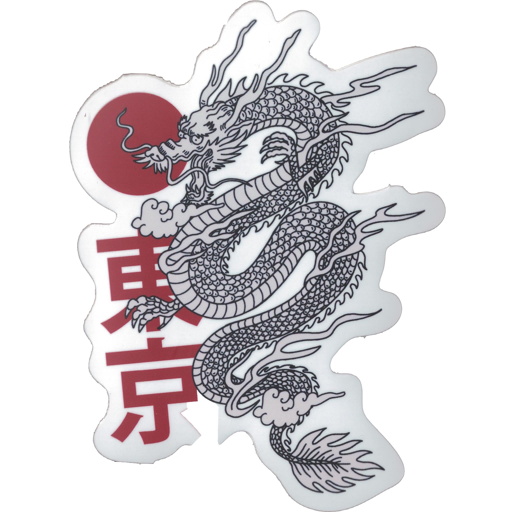 Tokyo Dragon Vinyl Sticker