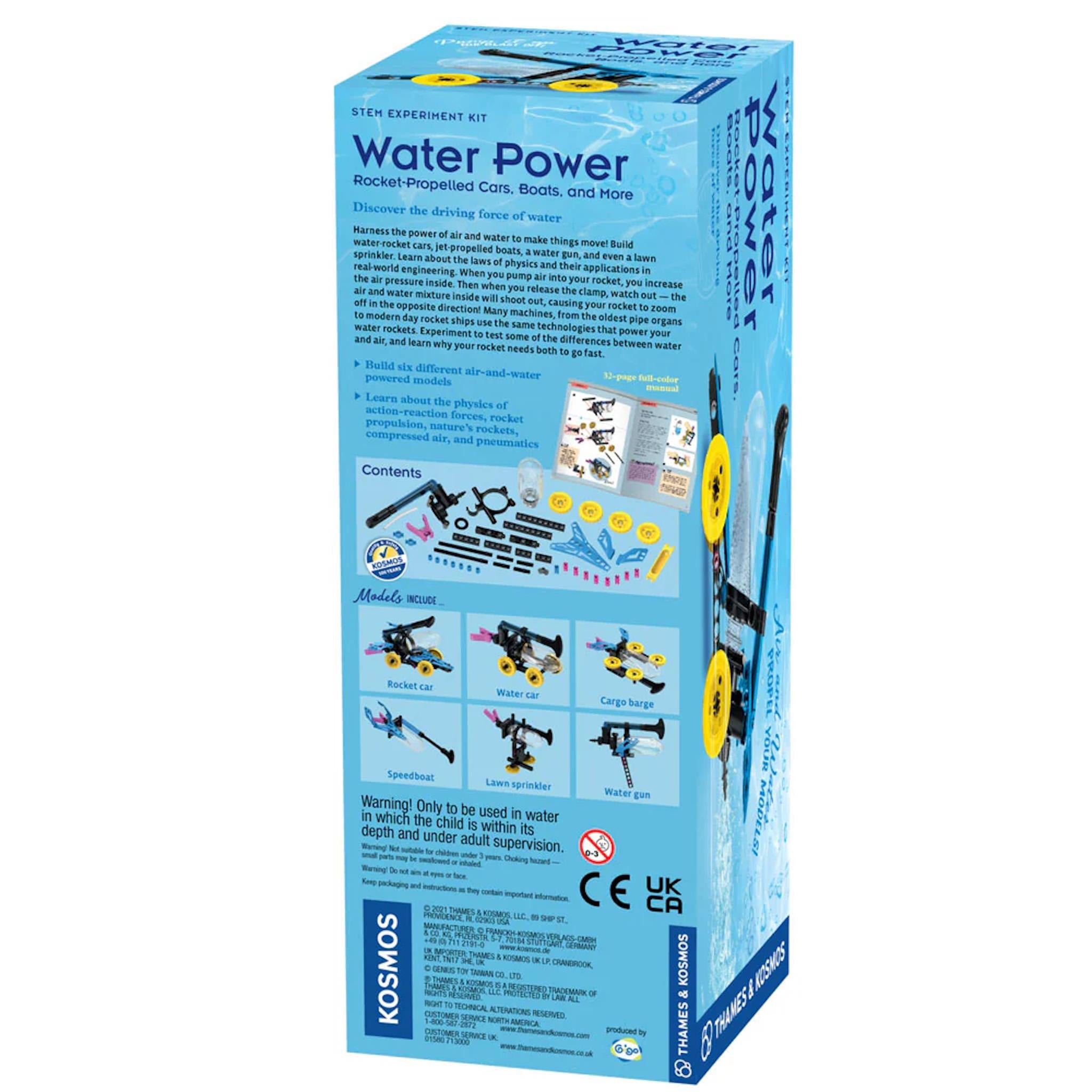 Water Power Rocket-Propelled Cars, Boats and More