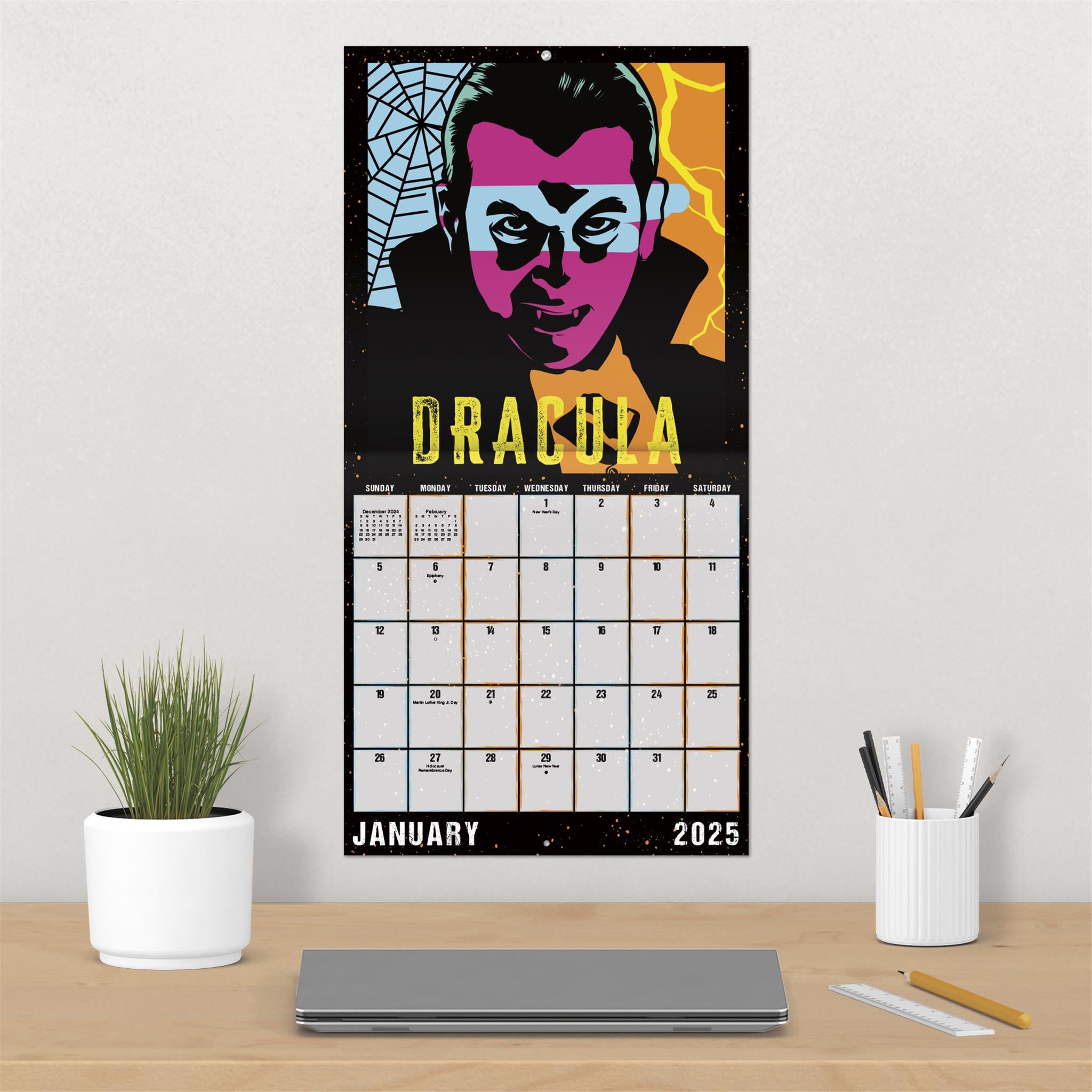 Universal Monsters Wall 2025 Calendar - Online Exclusive