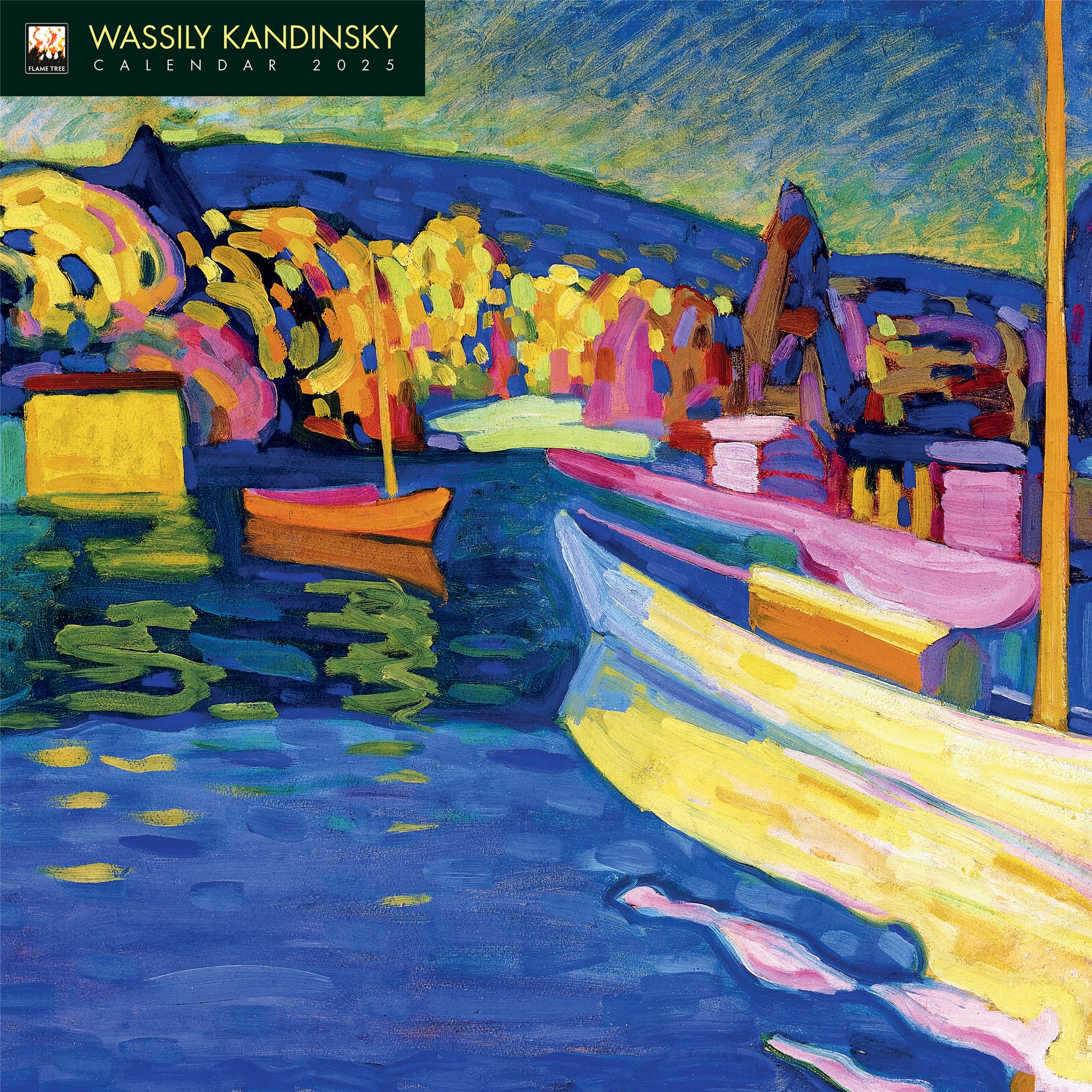 Wassily Kandinsky Wall 2025 Calendar